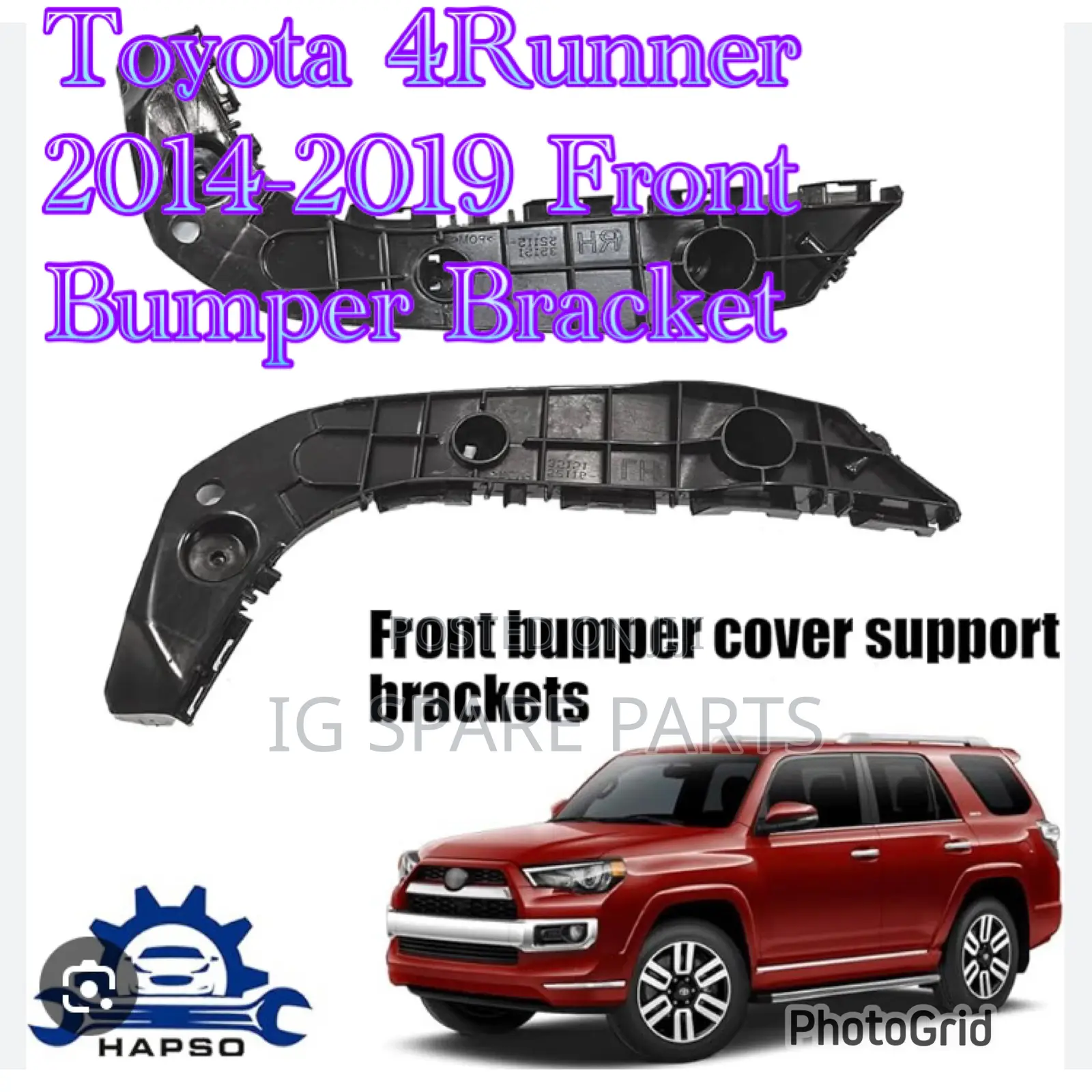 Toyota 4runner 2014-2020 Front Bumper Bracket