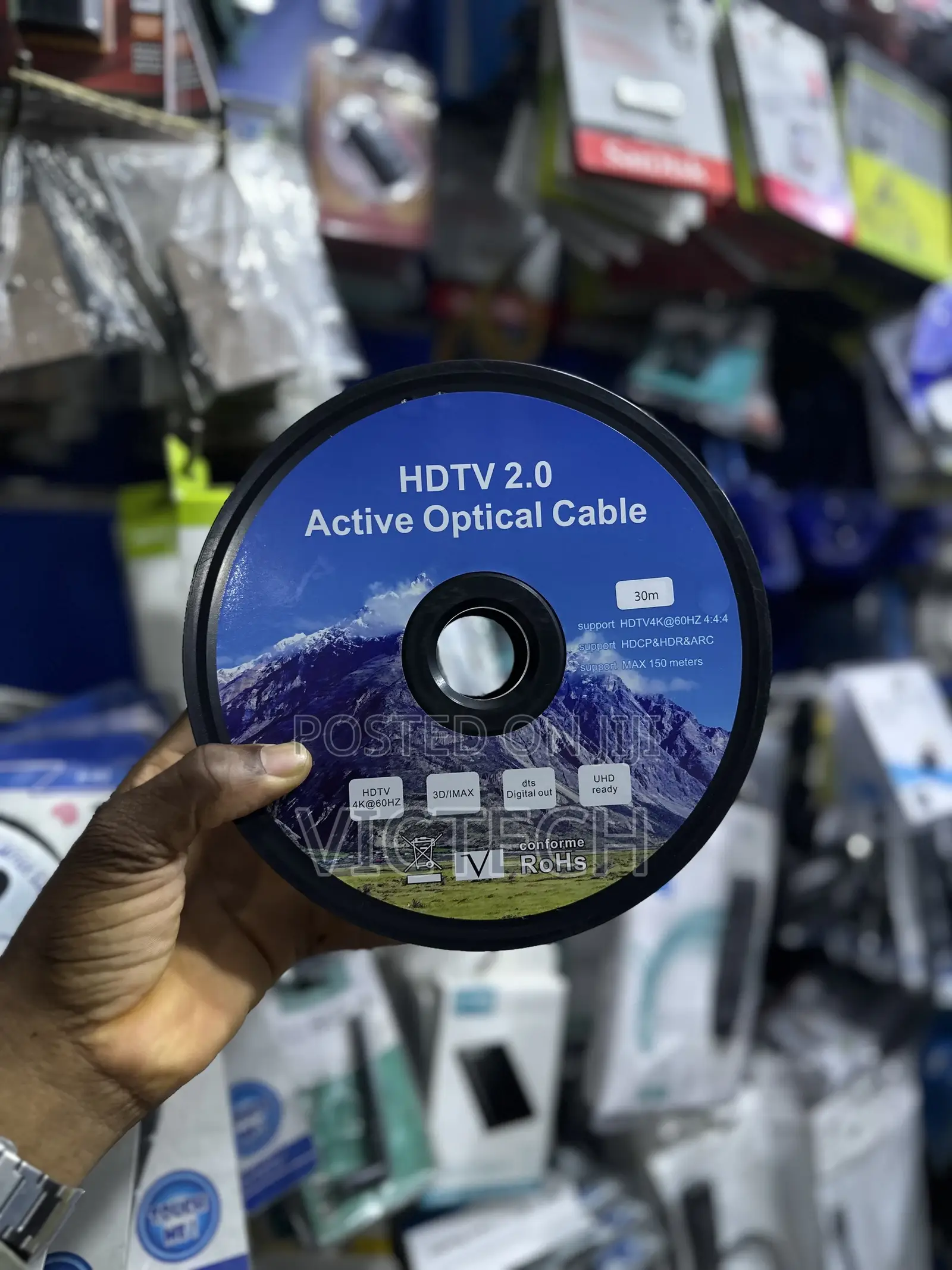 Uhd Hdmi 2.0 Fiber Optic HDTV Cable