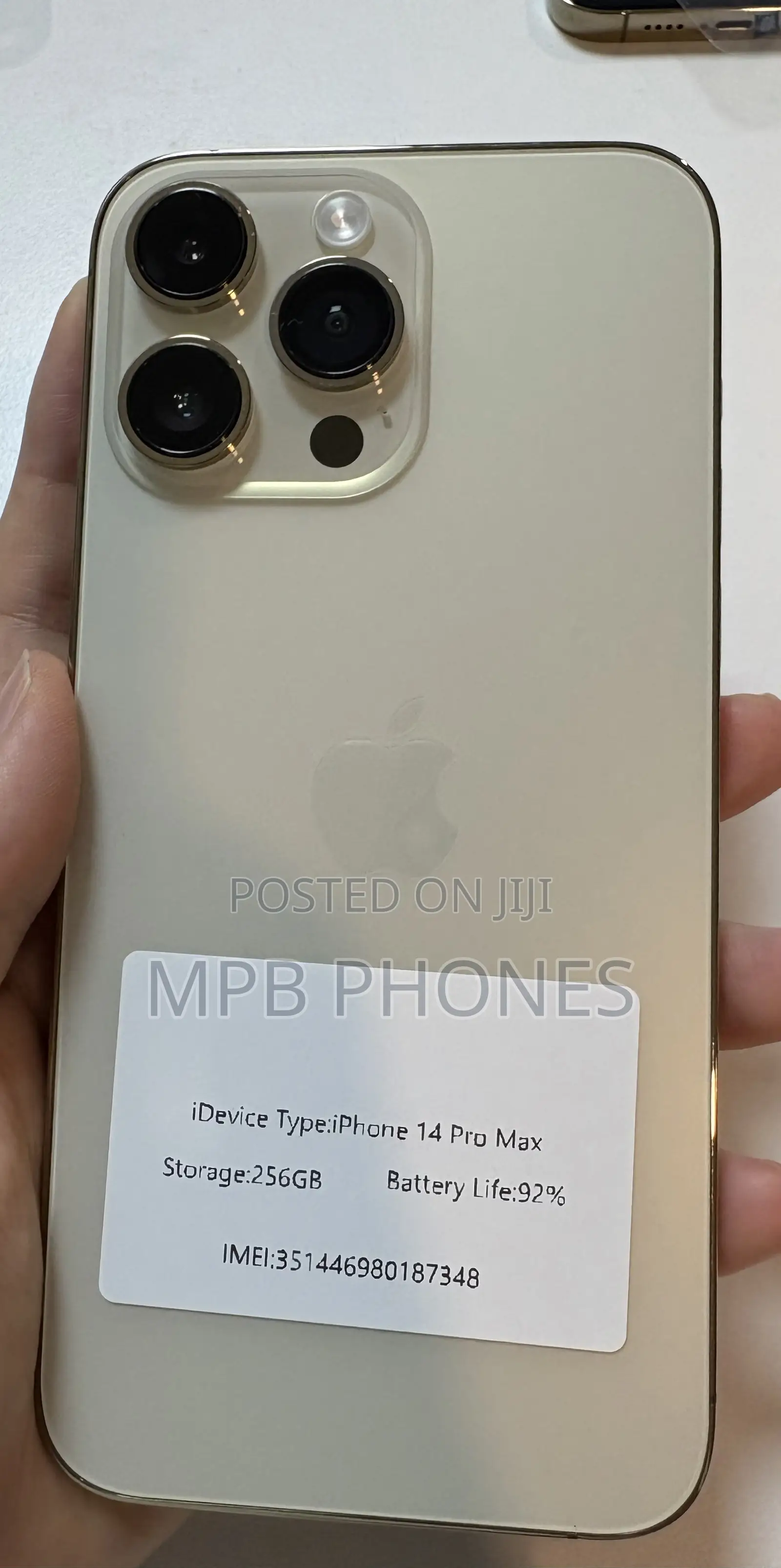 Apple iPhone 14 Pro Max 256 GB Gold