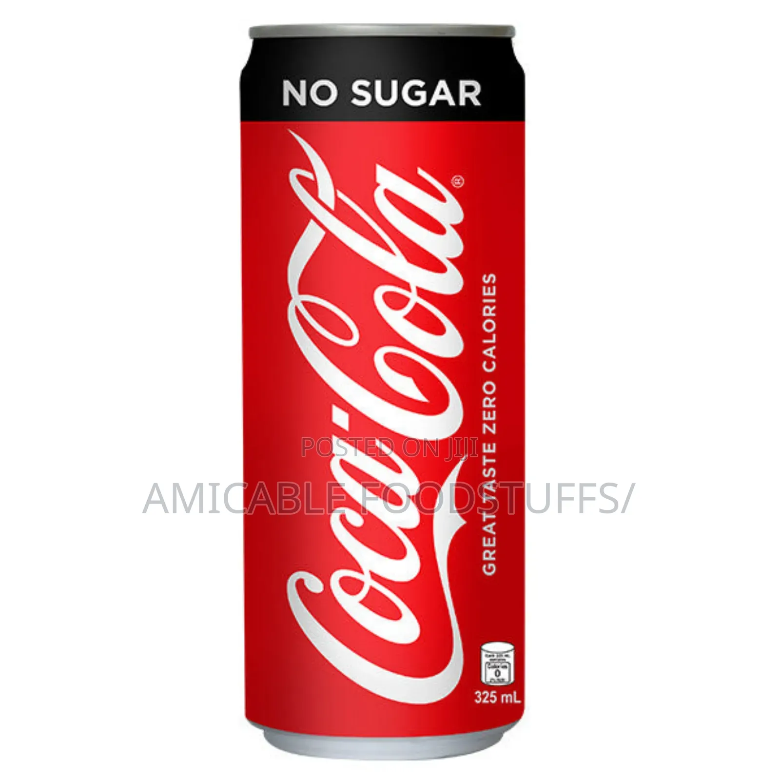No Sugar Coca Cola 325ml