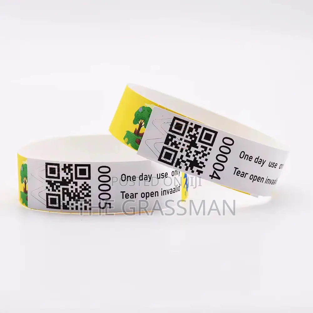  Vip Access Custom Designer Wristbands - Fast 24hr Print