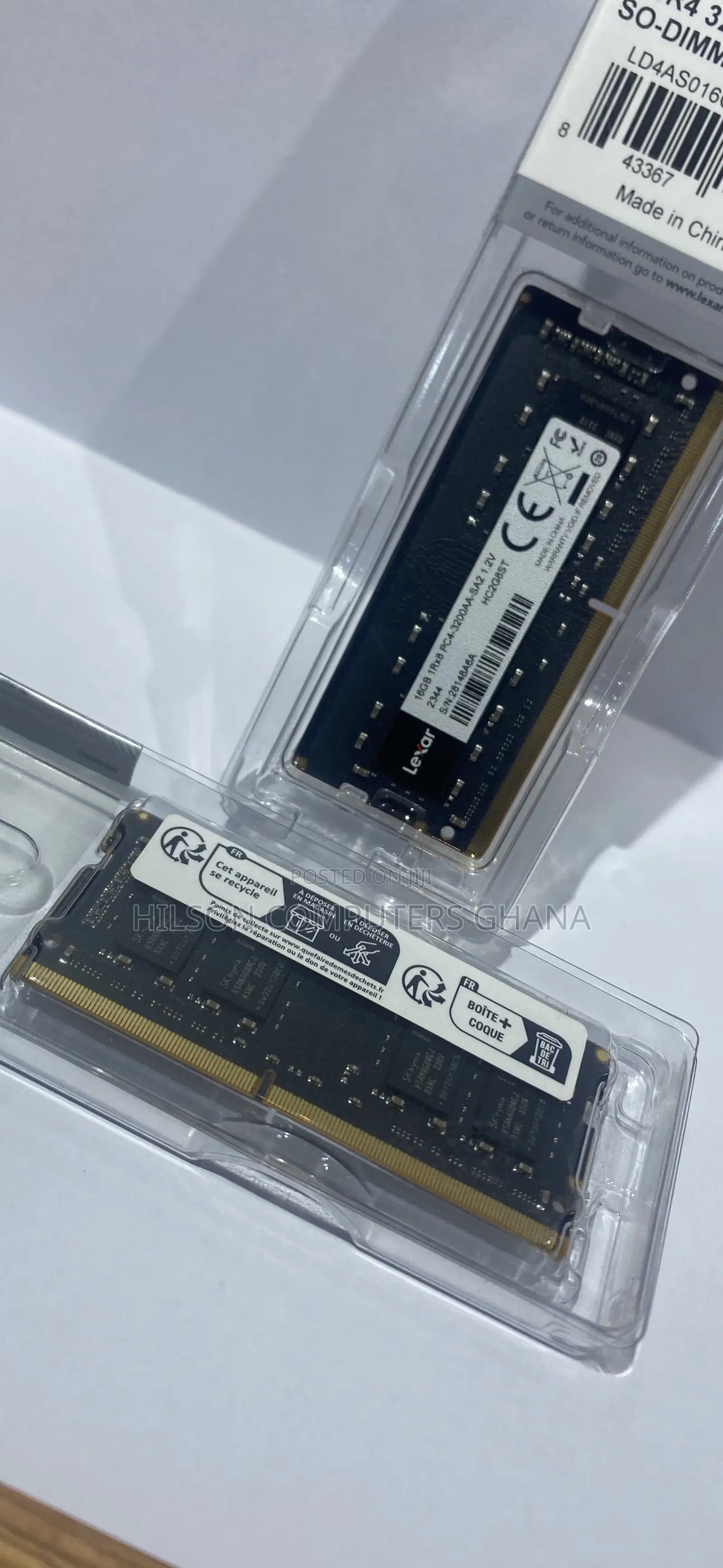 Lexar 16gb Ddr4-3200 Sodimm Laptop Memory