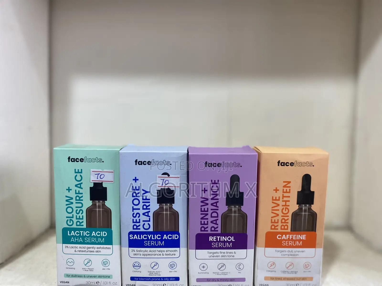 Facefacts Lotion /Serum And Cleanser