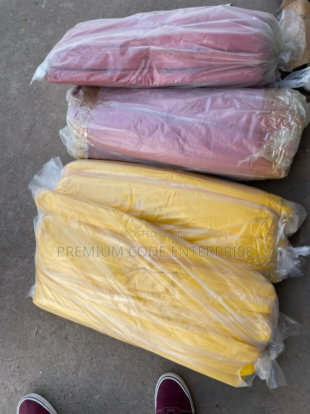 120l Red Plastic Trash Bags – 23.5x55 Waste Disposal Bags-180 Pieces