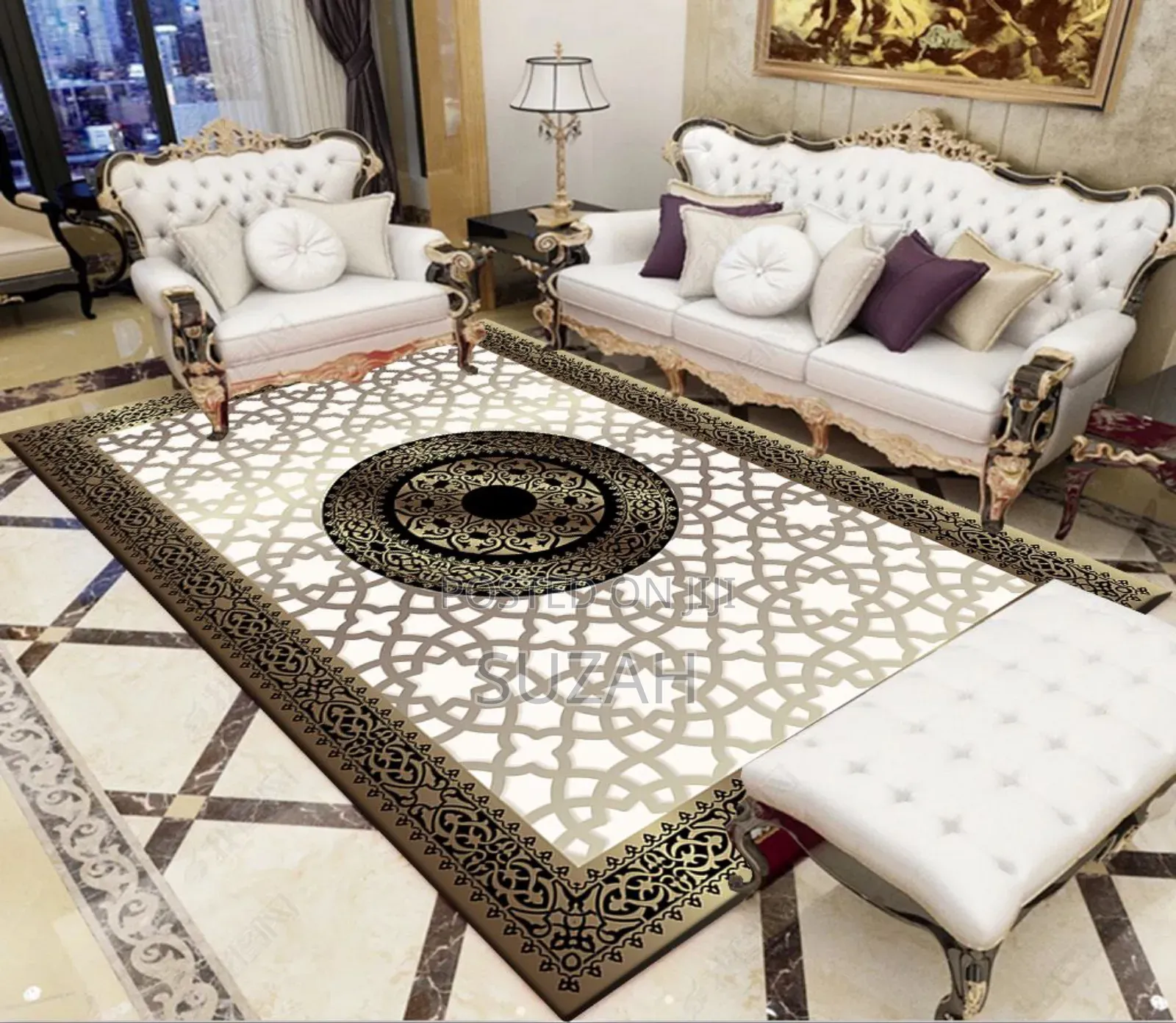 Woolen Center Rug