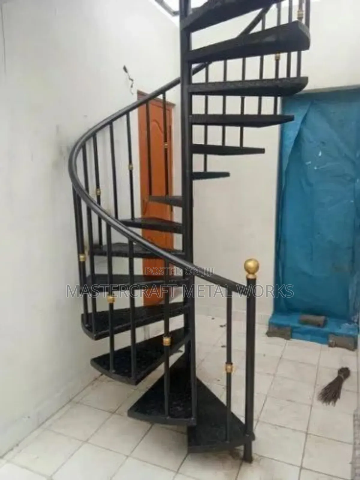 Metal Stairs Spiral