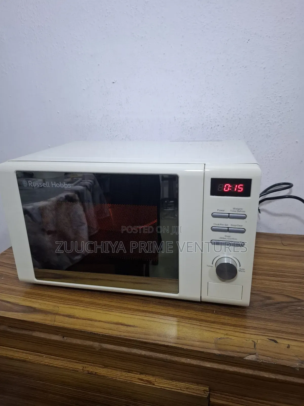 20.L Russell Hobbs Digital Legacy Cream Microwave From Uk