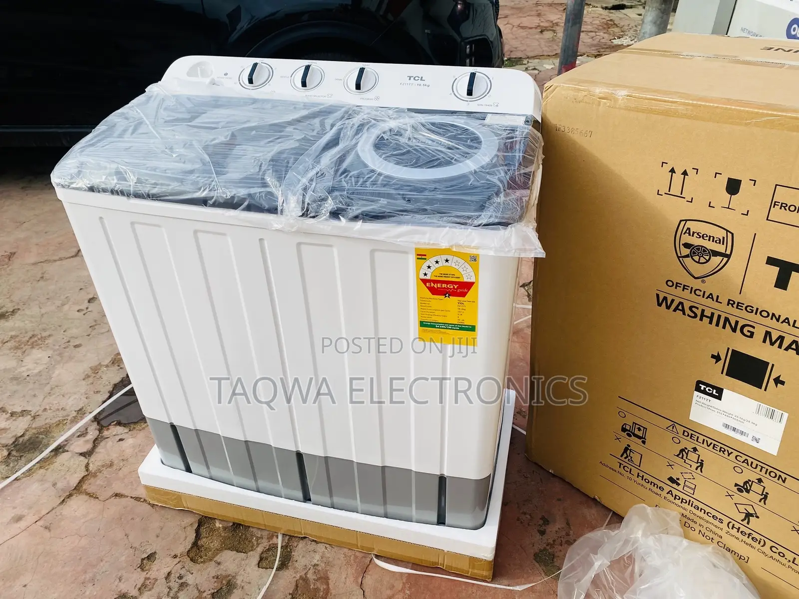 Laundry Makes Easy With TCL 11kg Twin Tube Washing Machine