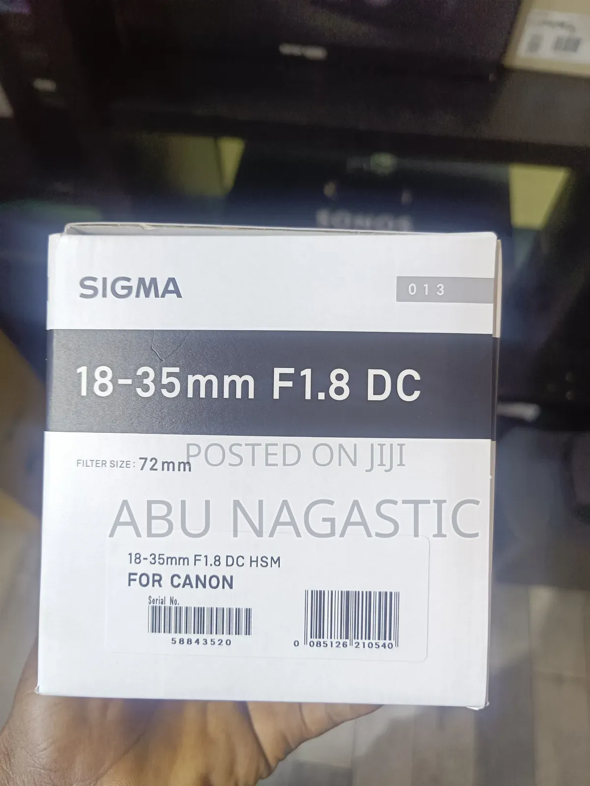 Sigma 18-35mm F1.8 Dc Hsm