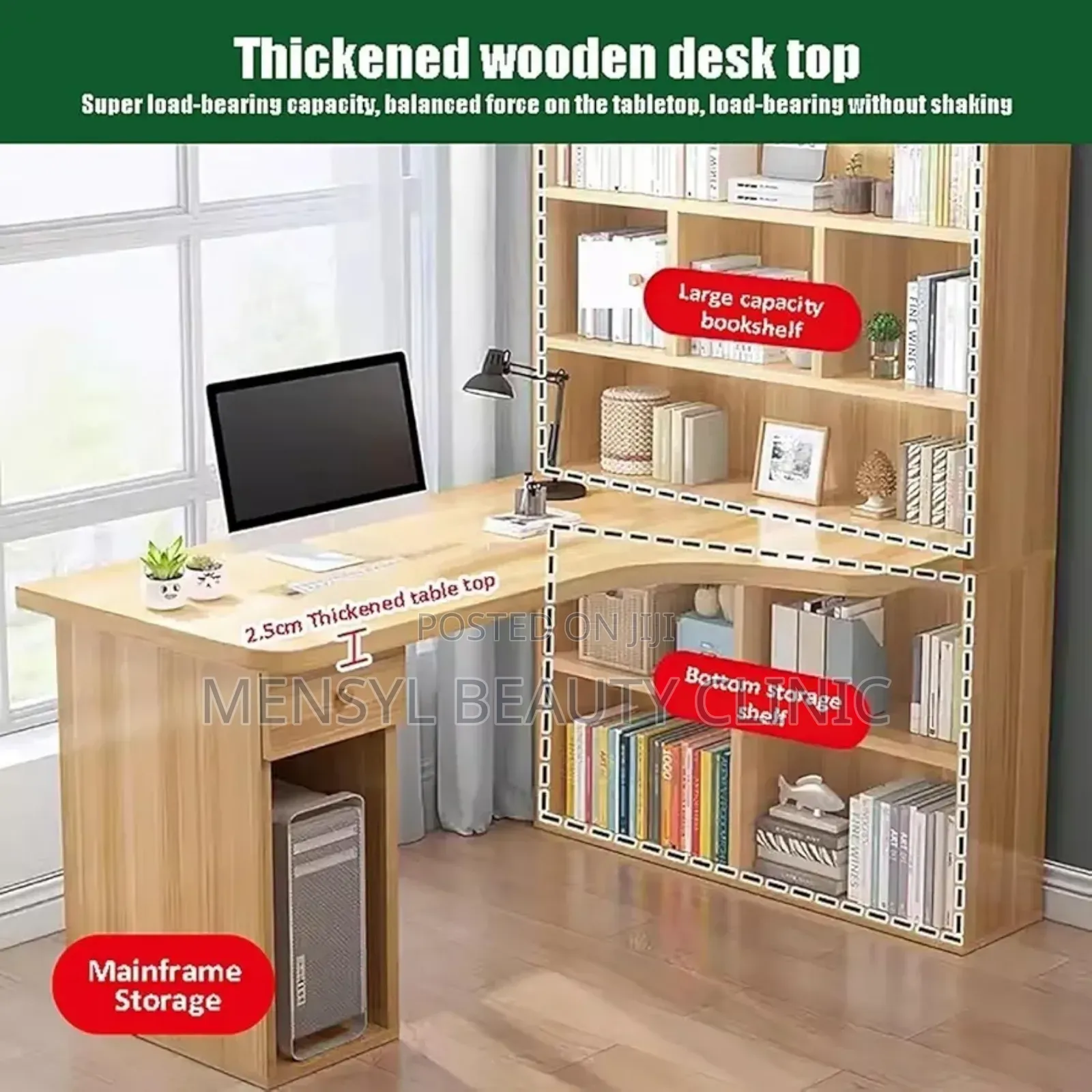 Computer Desk With Drawers L-Shaped Desk With Hutch