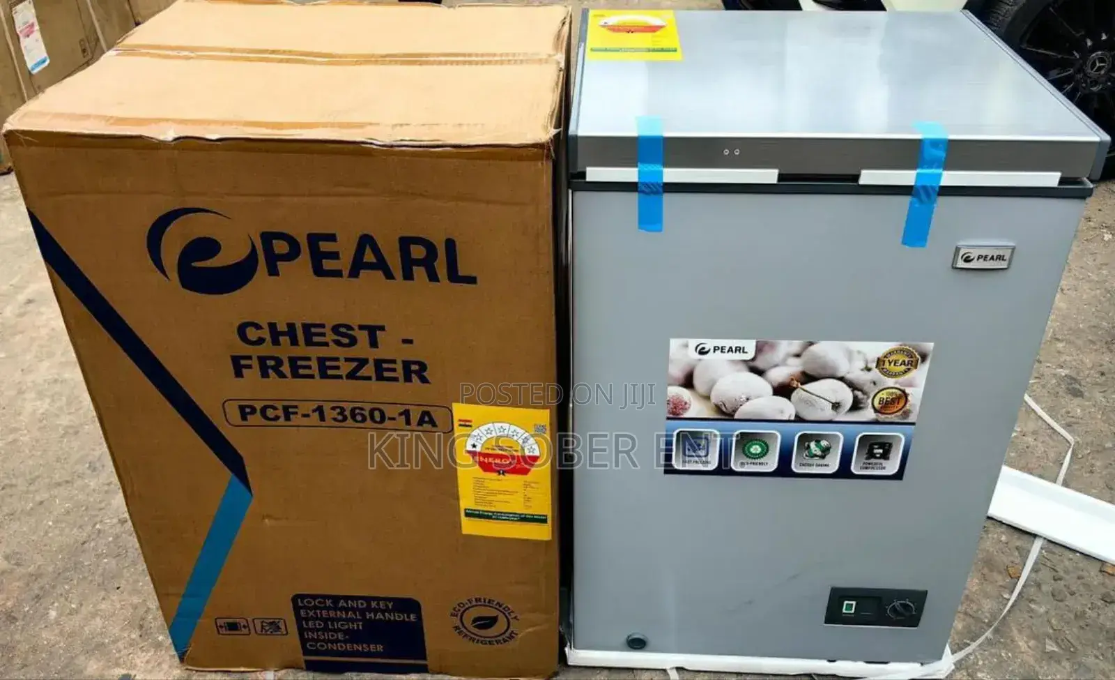 Pearl Chest Freezer 100l