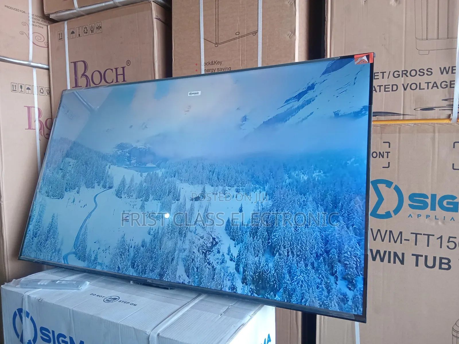 TCL 55” Uhd Tv – Perfect for Netflix Youtube