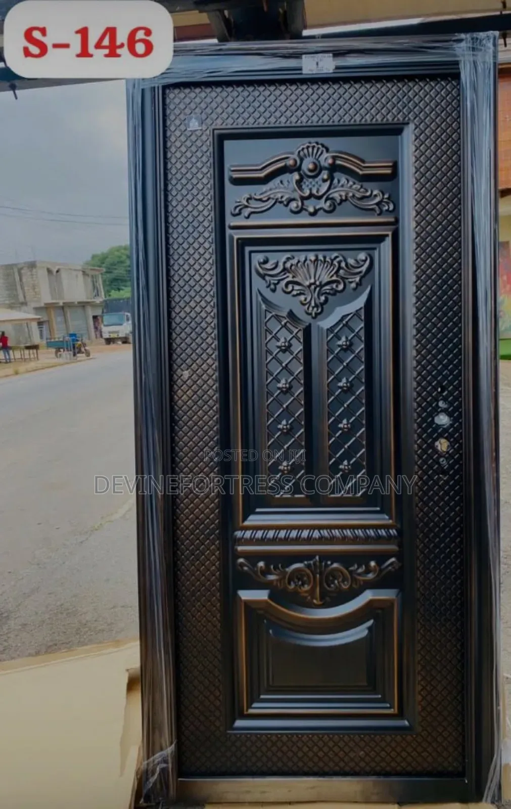 All Weather Rough Anti-Rust Security Door