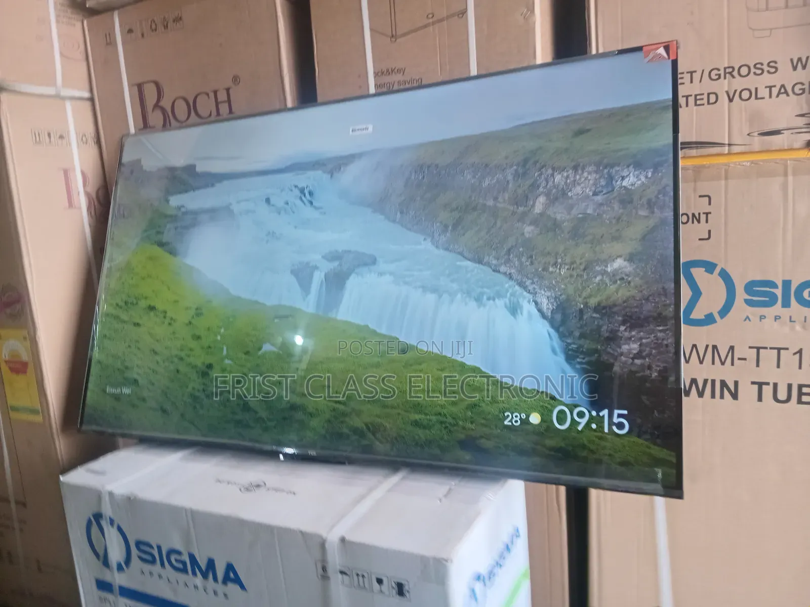 TCL 55” Smart Tv – Modern Design, Uhd Picture