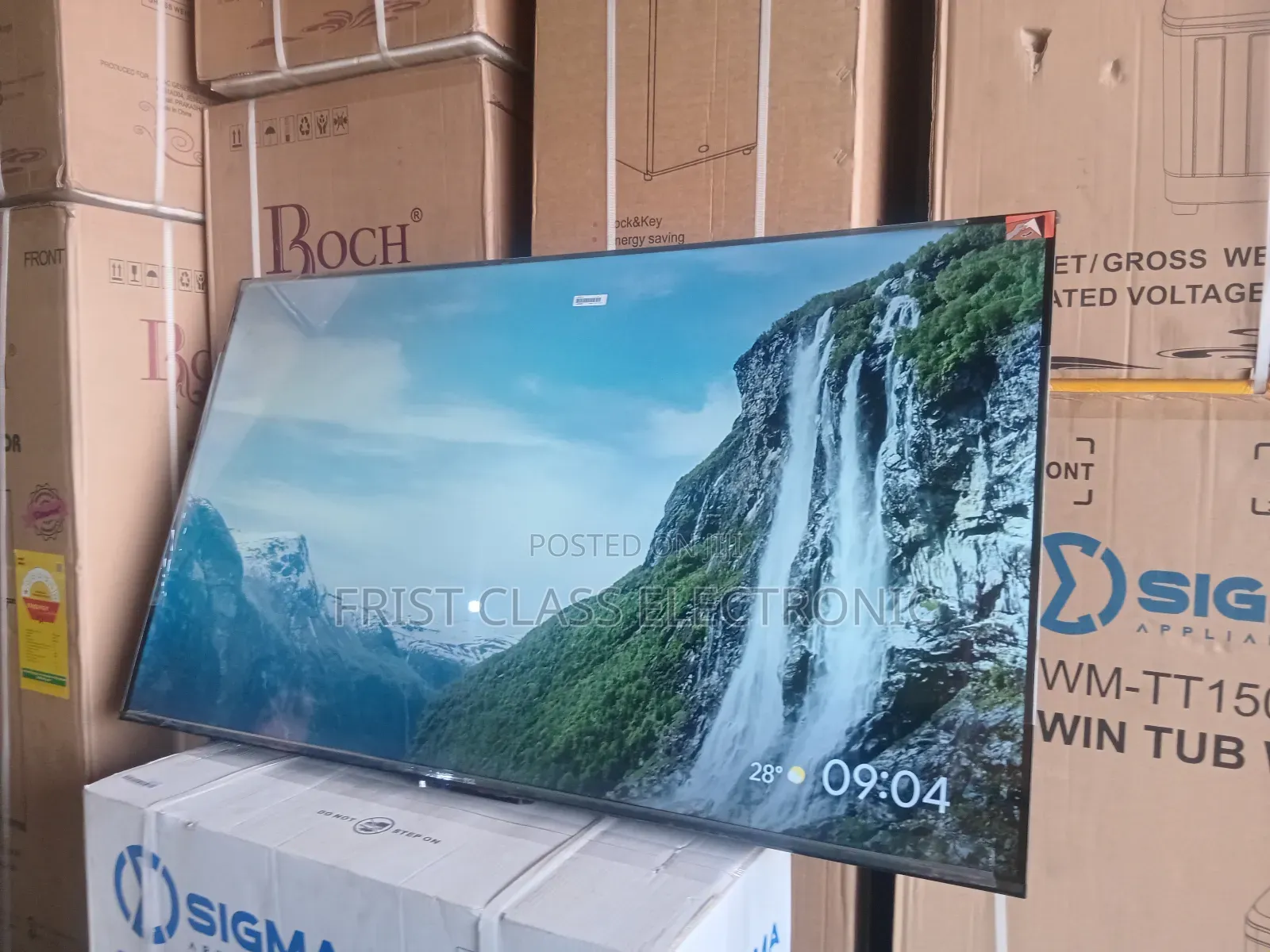 TCL 55” Uhd Tv – Slim Frame, Rich Colors