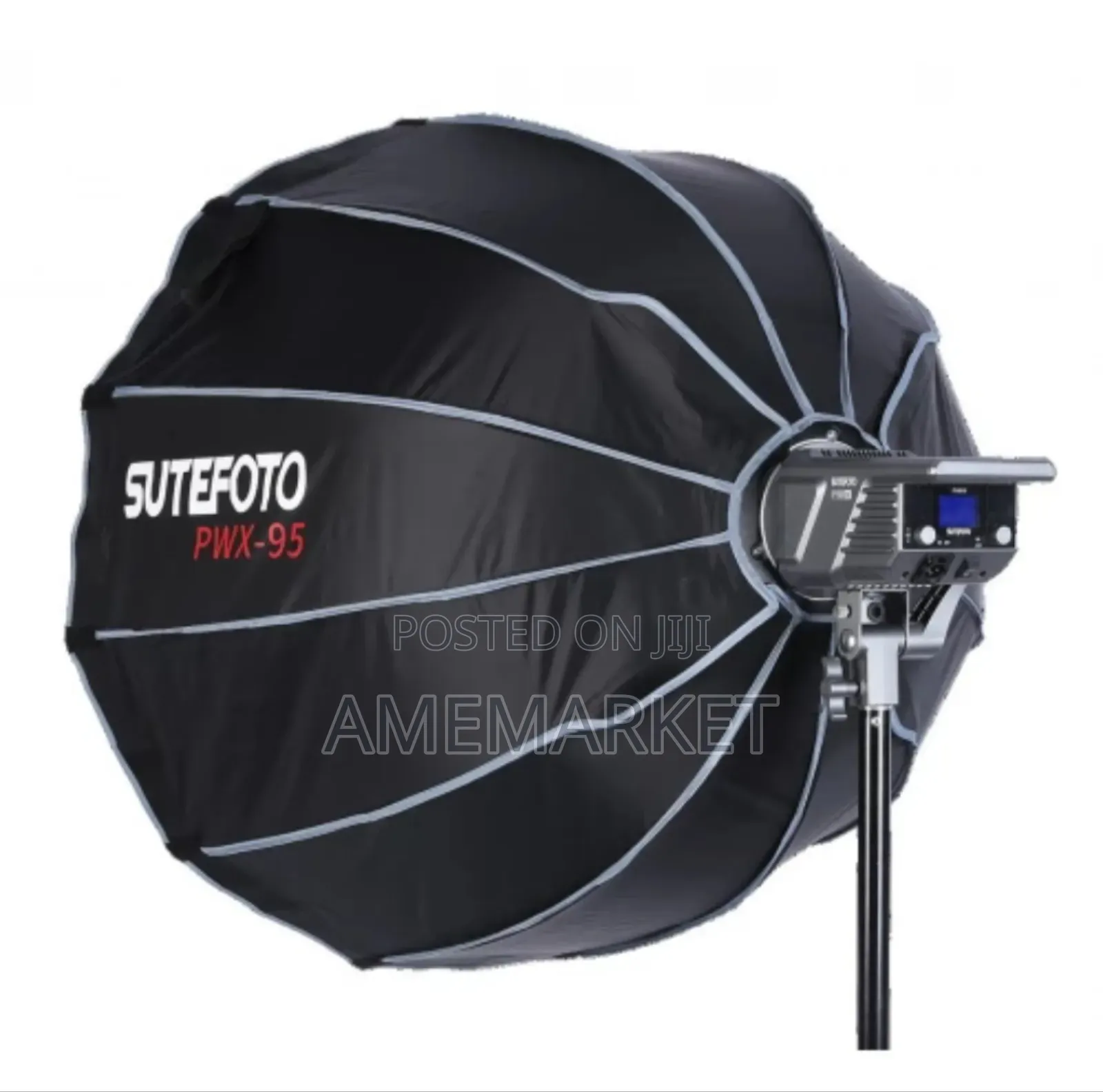 Sutefoto PWX- 95cm Softbox Speedlite Umbrella Honeycomb Grid Flash