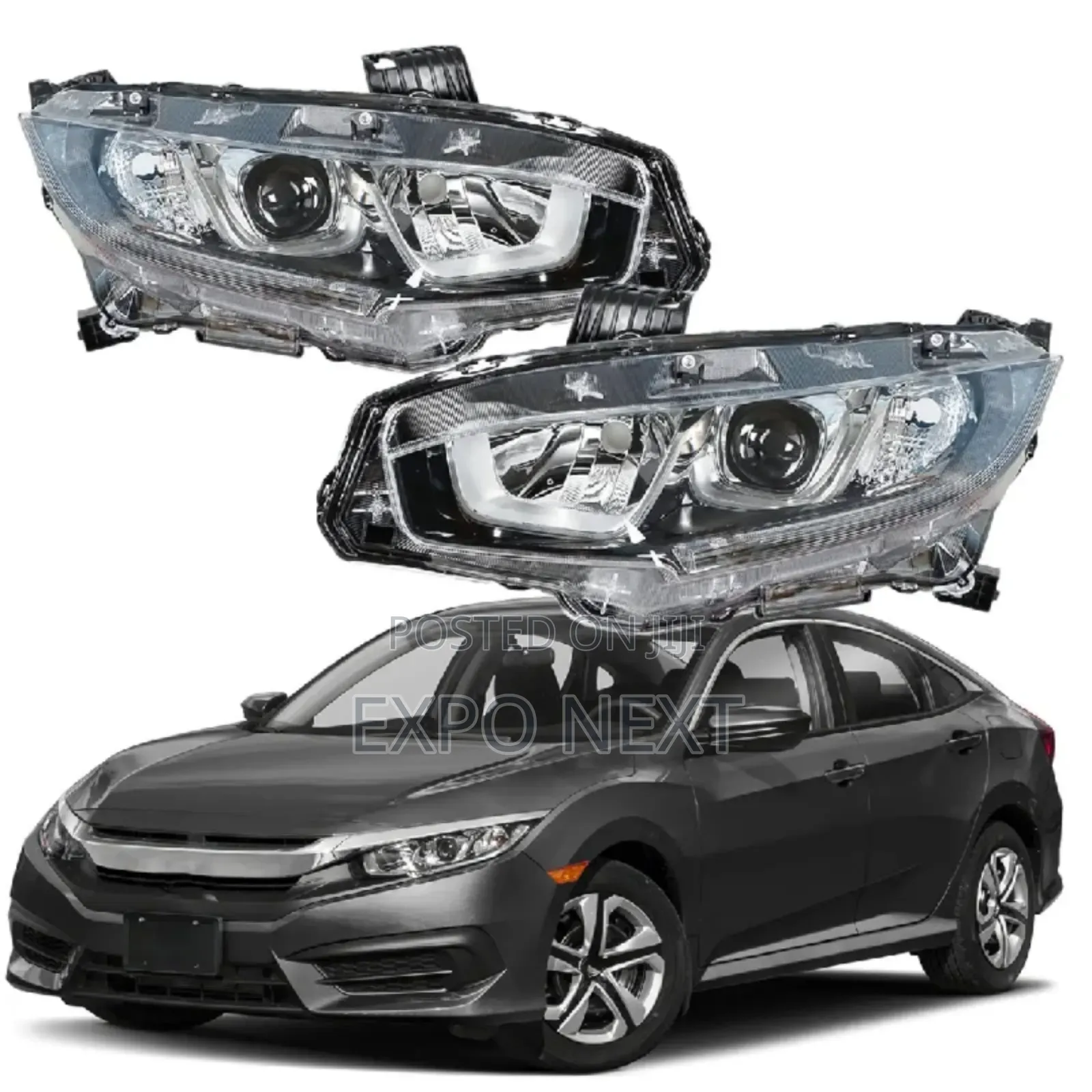 Honda Civic Headlight Halogen 2016 - 2021