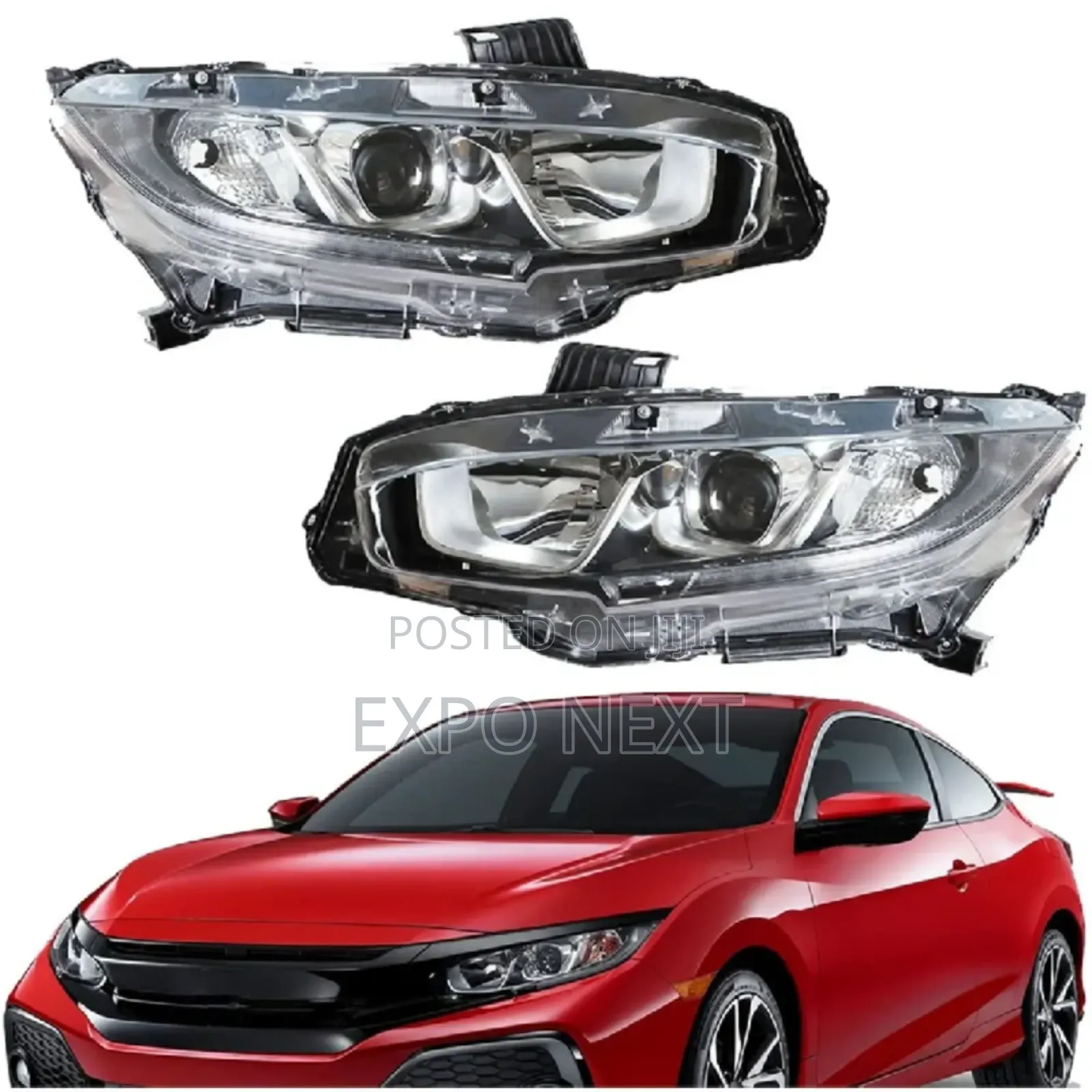 Honda Civic Headlight Halogen 2016 - 2021
