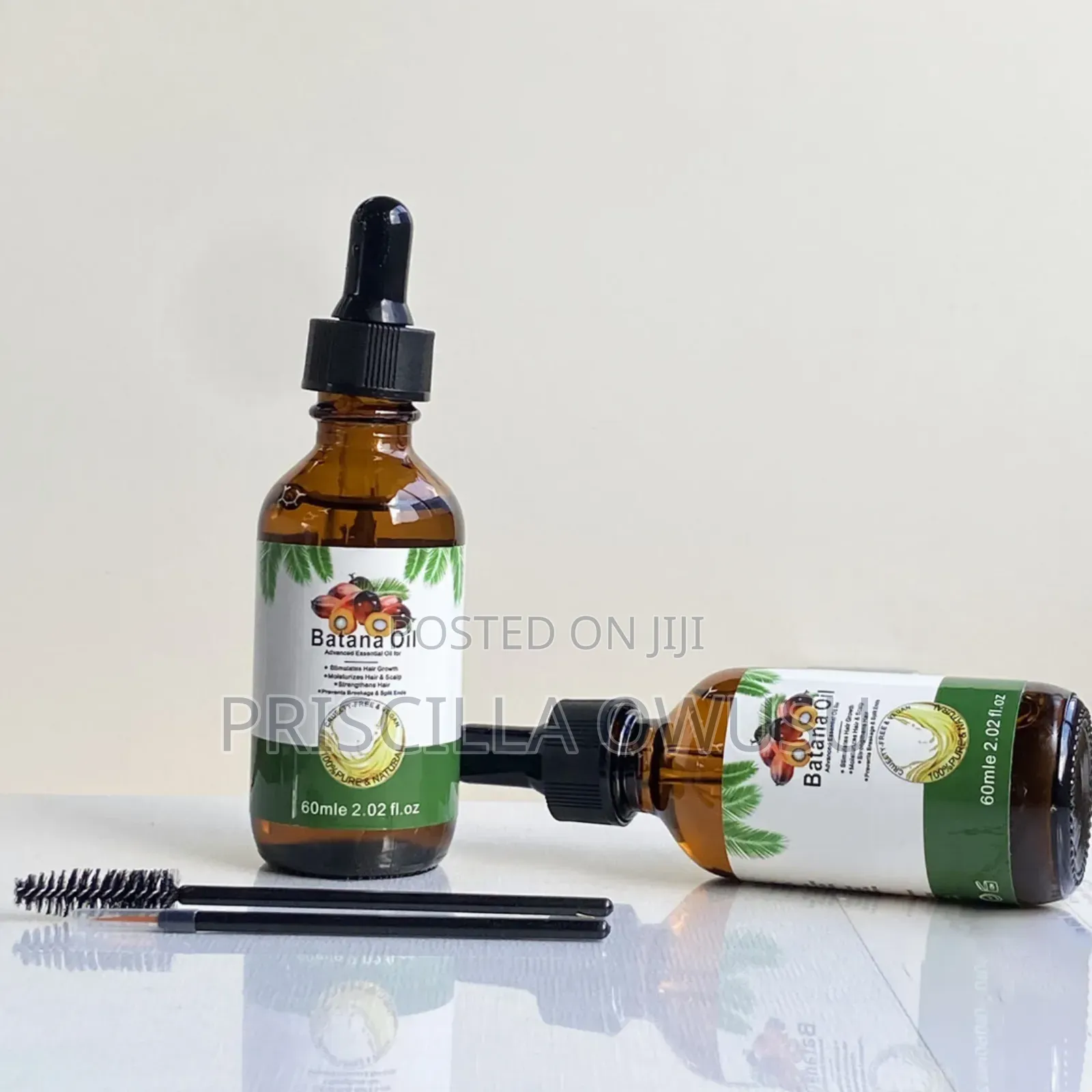 100% Pure Batana Oil for Hair Growth and Skin Care