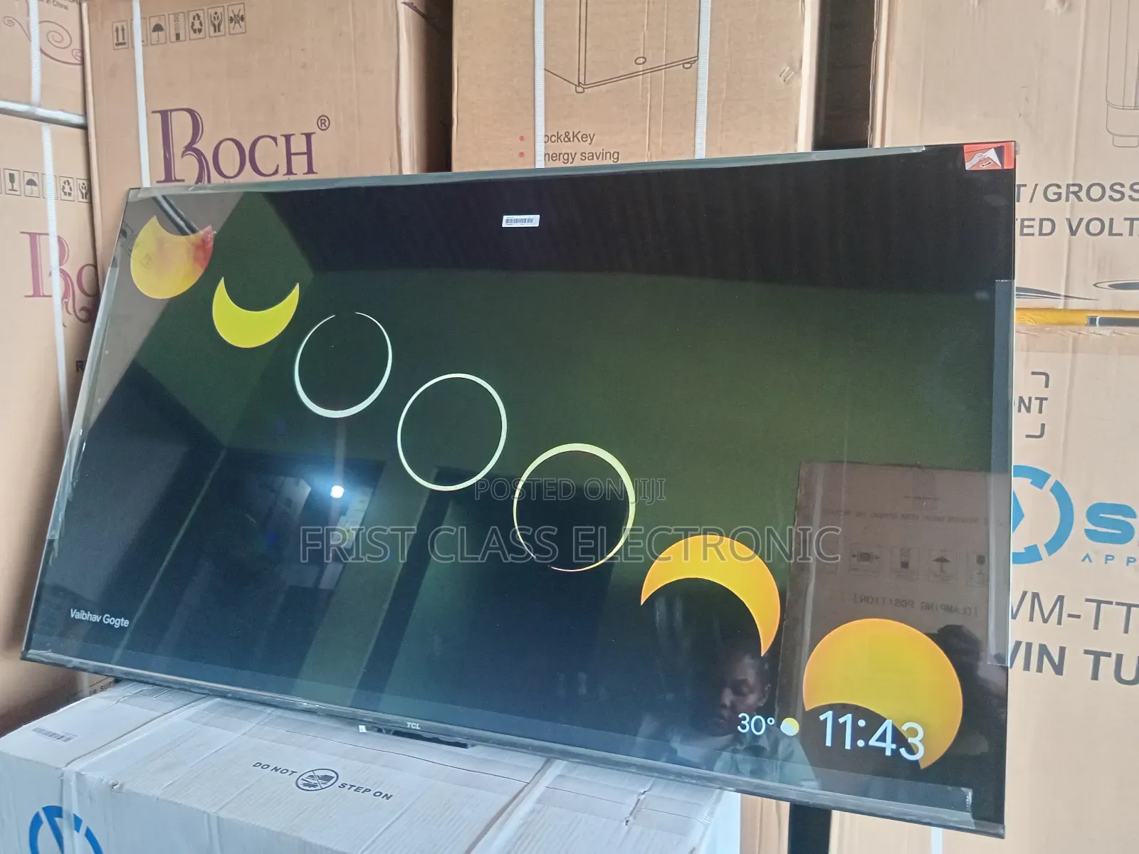 TCL 55” Smart Google Tv – Your Voice Controls It All