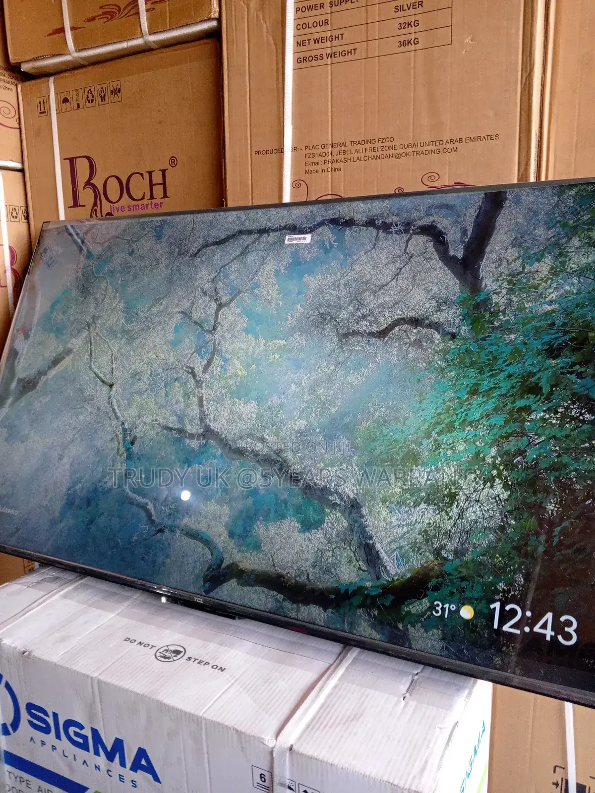 55 TCL Smart Tv With Crystal Clear Display, TCL 55 Qled Tv