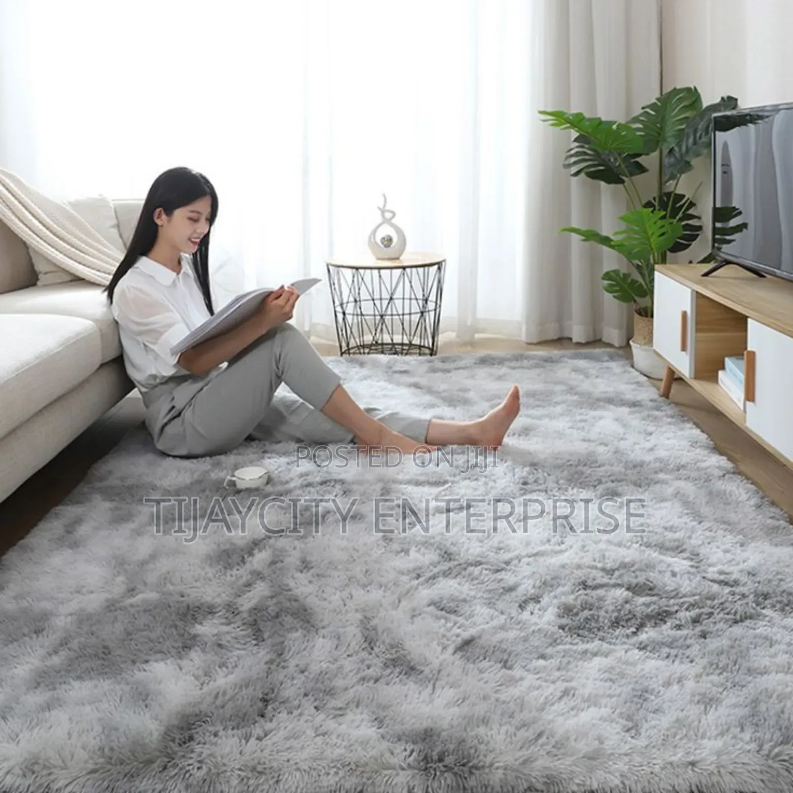 Fluffy Center Mat