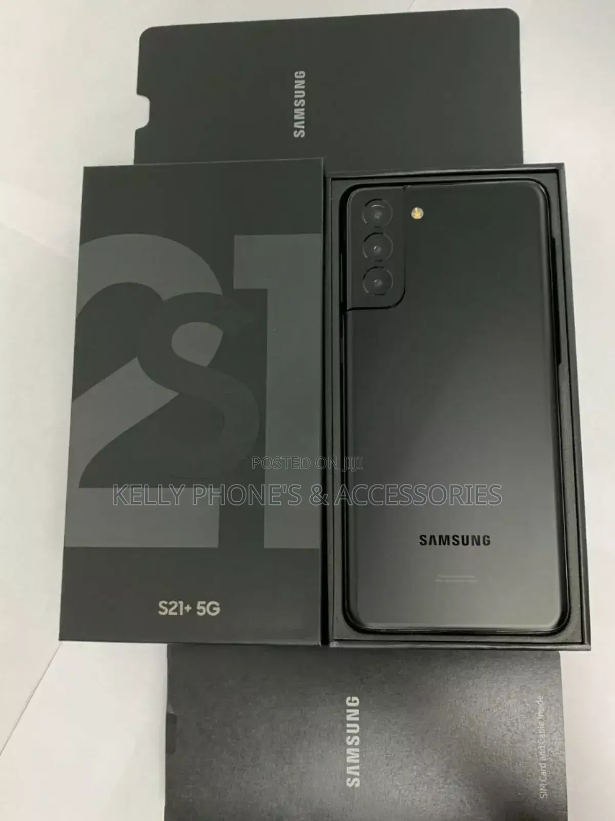 New Samsung Galaxy S21+ 5G 256 GB Black