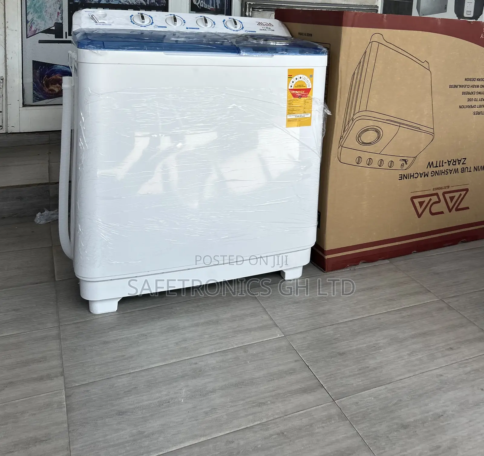 High Efficiency 11kg Zara Semiautomatic Topload Washingmachine