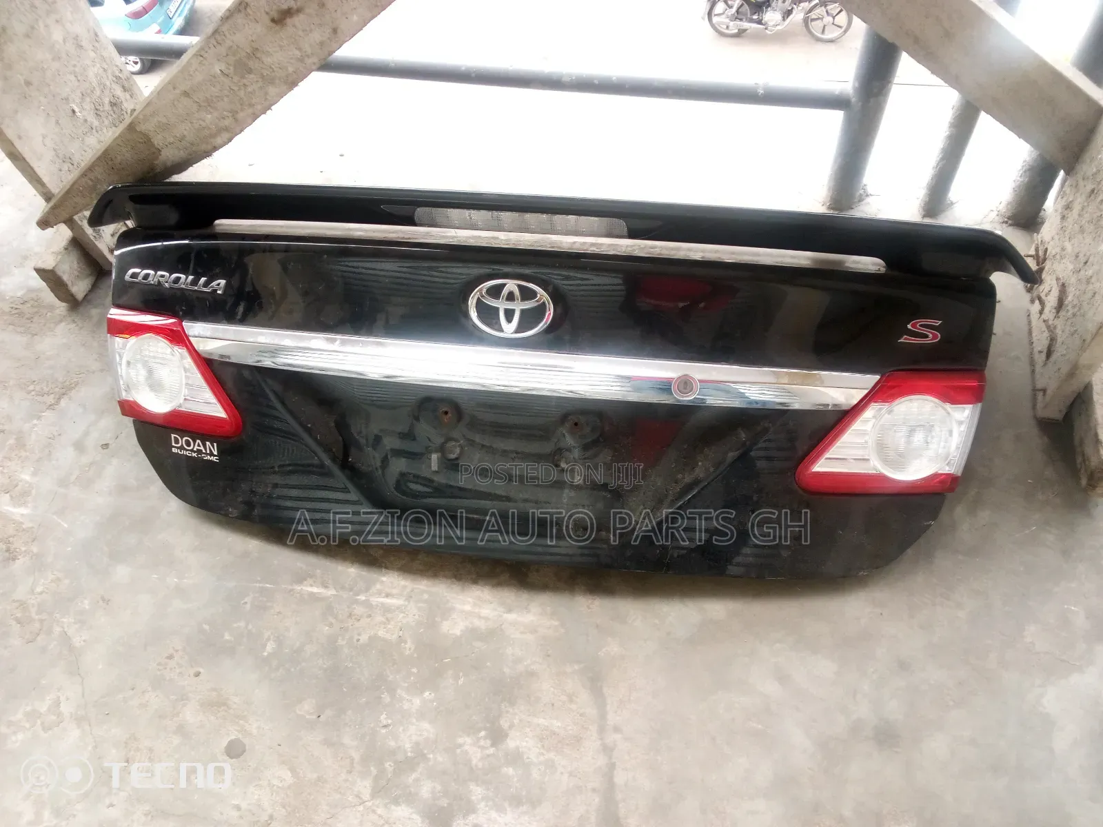Toyota Corolla 2013 Boot