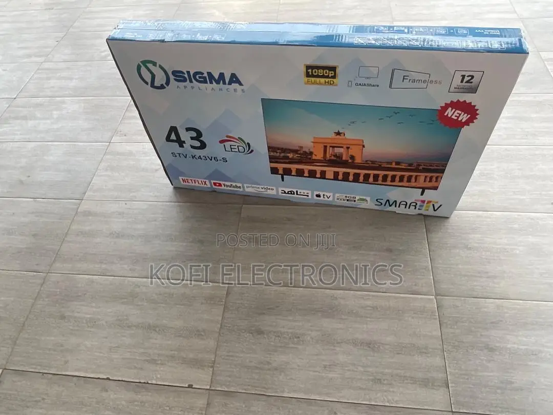 Sigma 43′′ Smart Led Tv Modern Home Entertainment