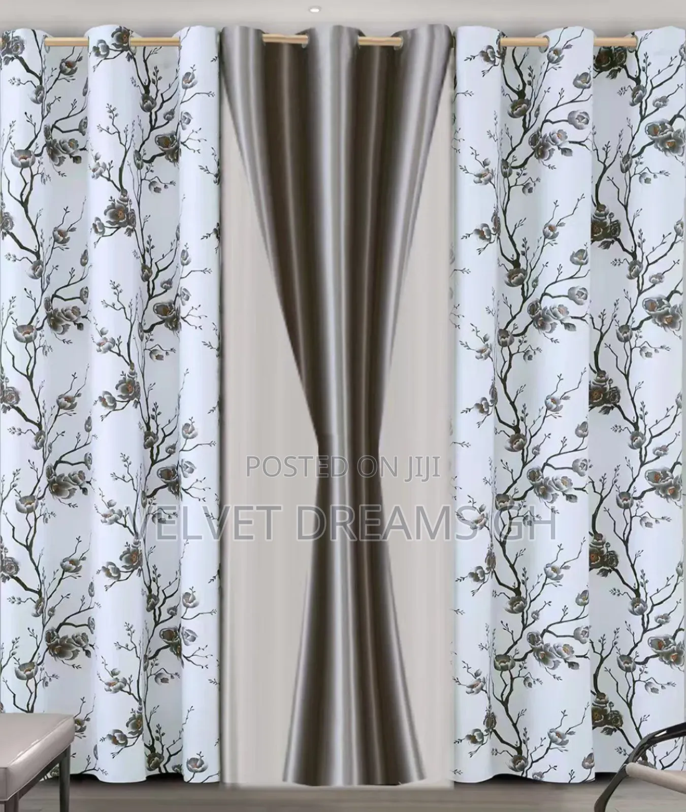 Luxurious 3in1 Curtains for Your Space