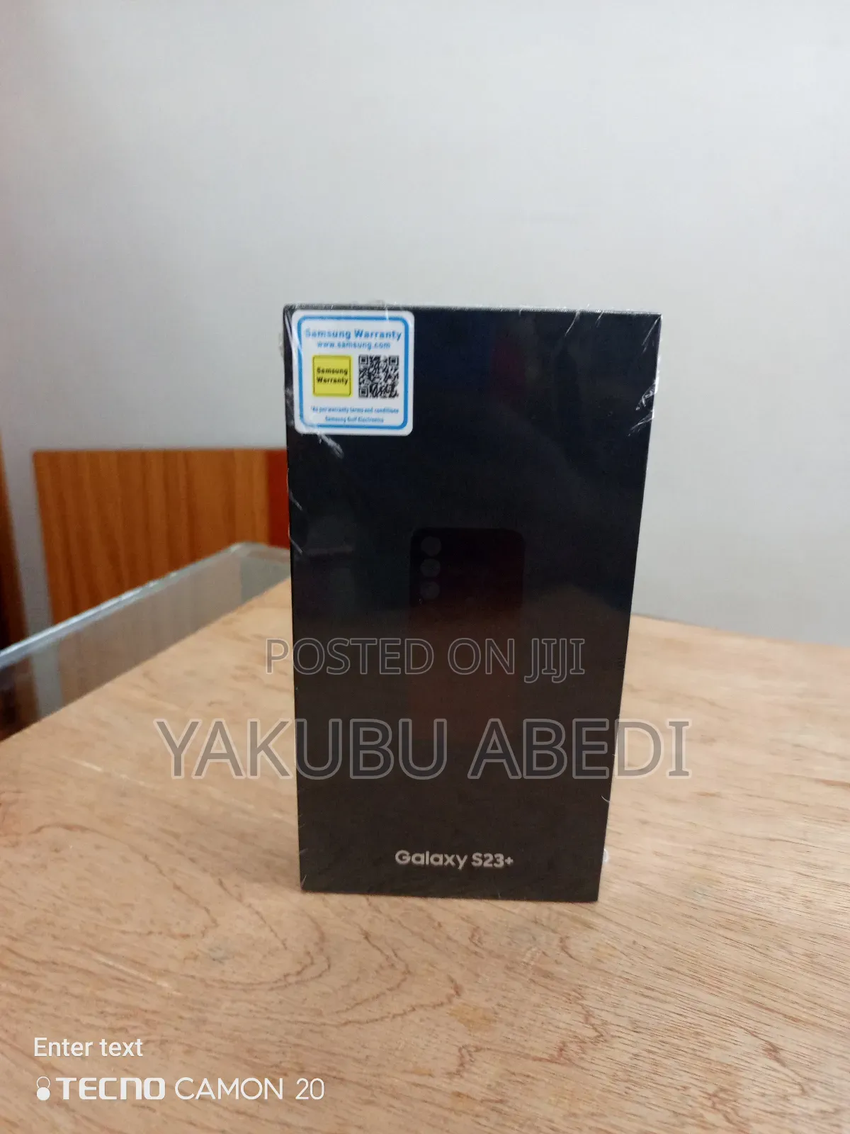 New Samsung Galaxy S23 Plus 256 GB Black