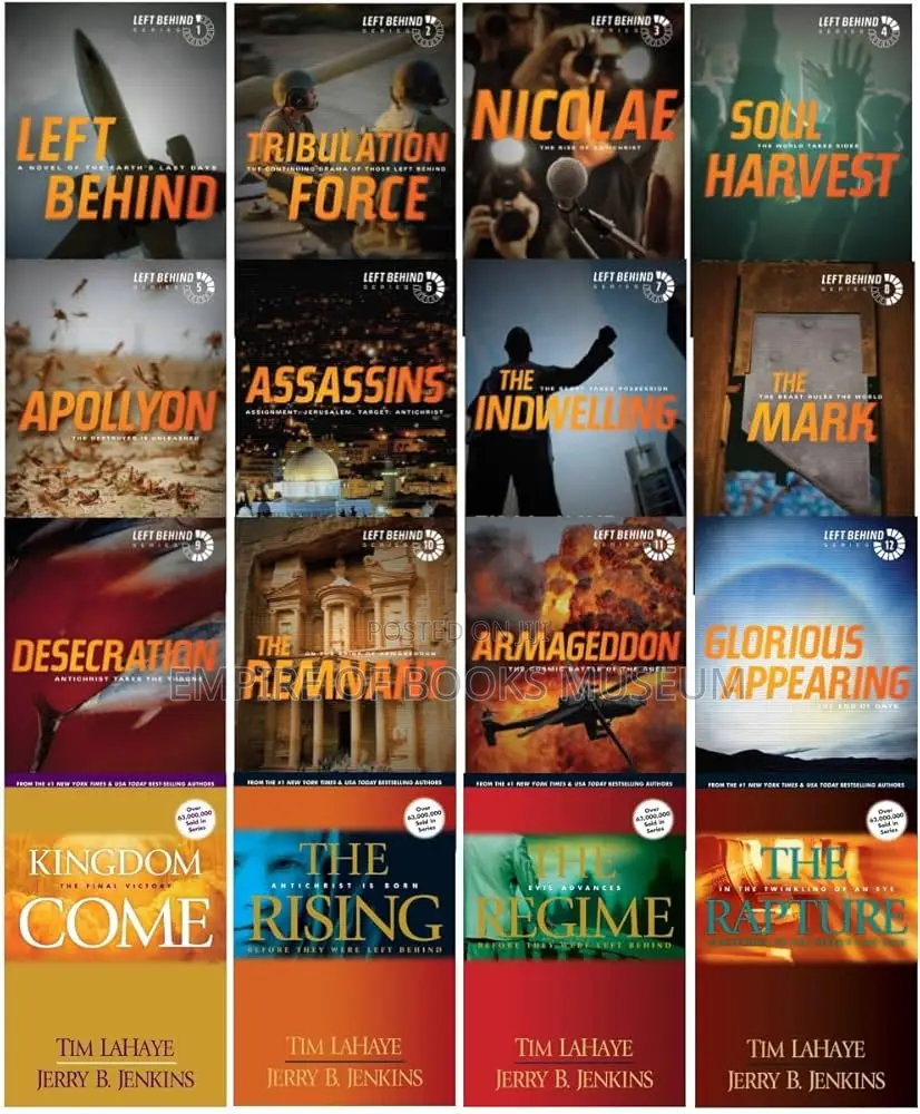 Left Behind Series Complete 16 Books Set: Tim Lahaye, Jerry B. Jenkins