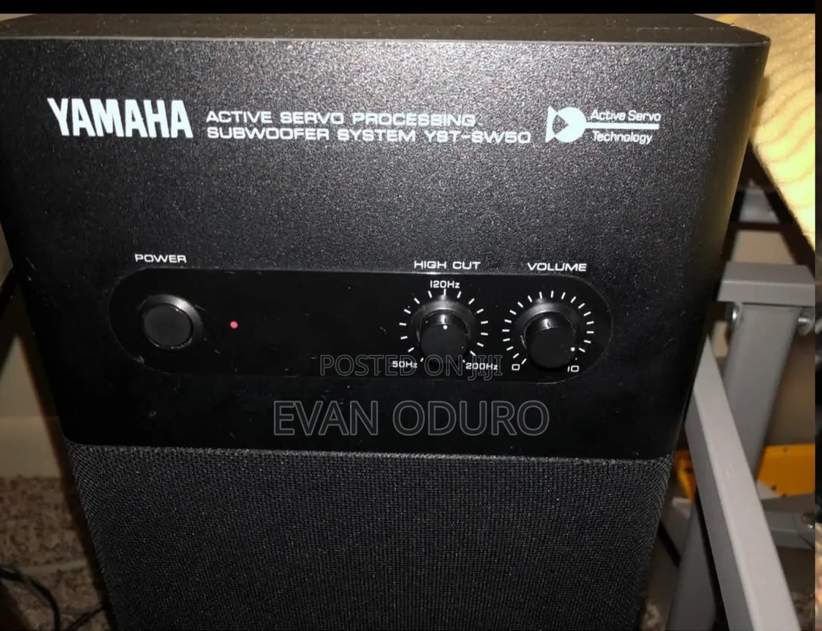 Powerful Yamaha Active Subwoofer Unique Built Advanced Tech Sodquality