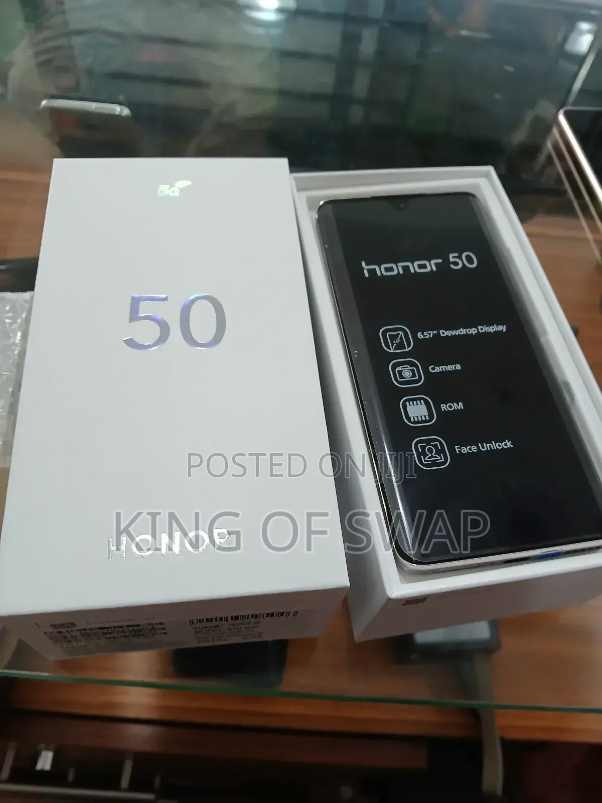 New Honor 50 256 GB Black