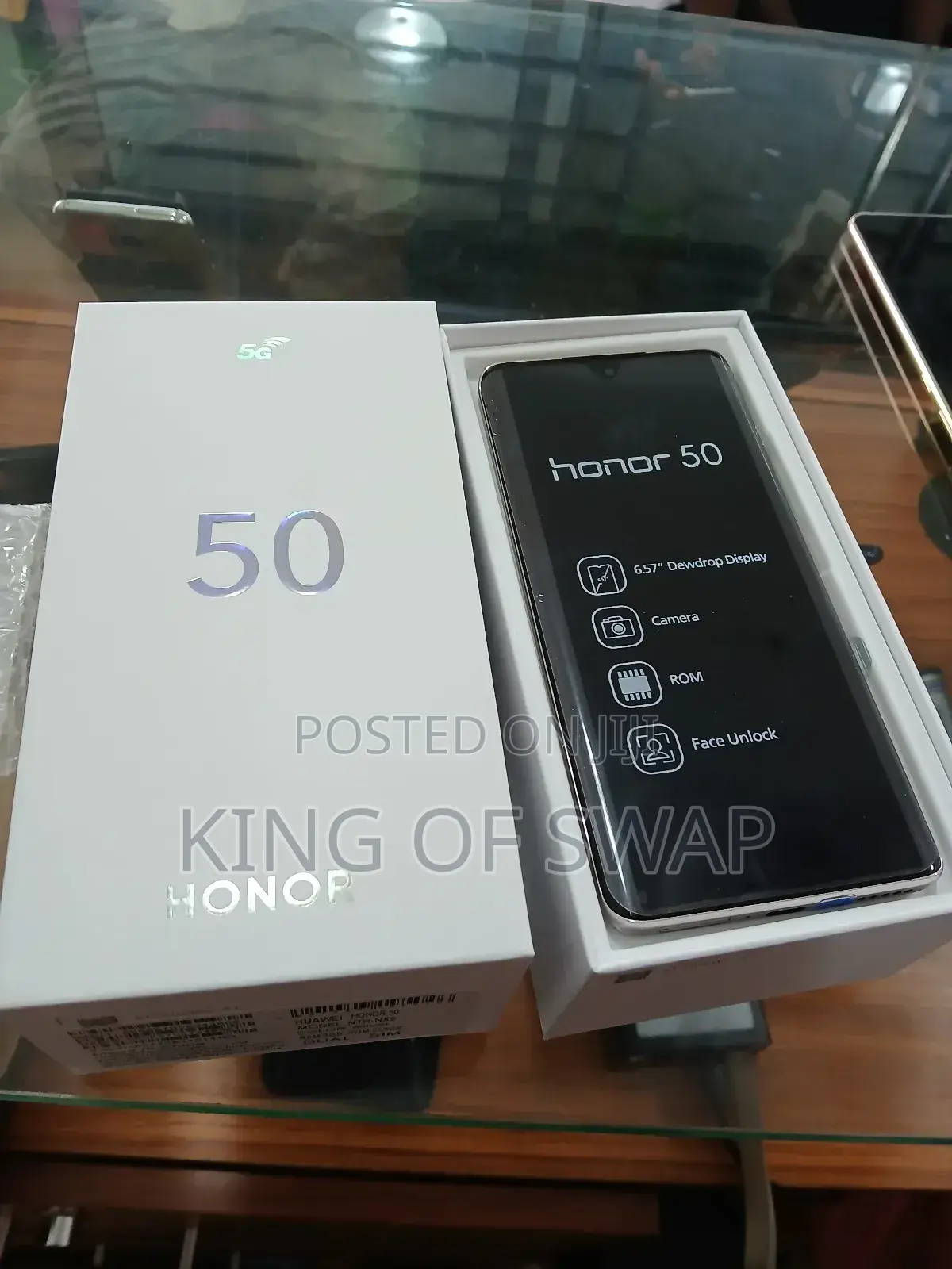 New Honor 50 256 GB Black