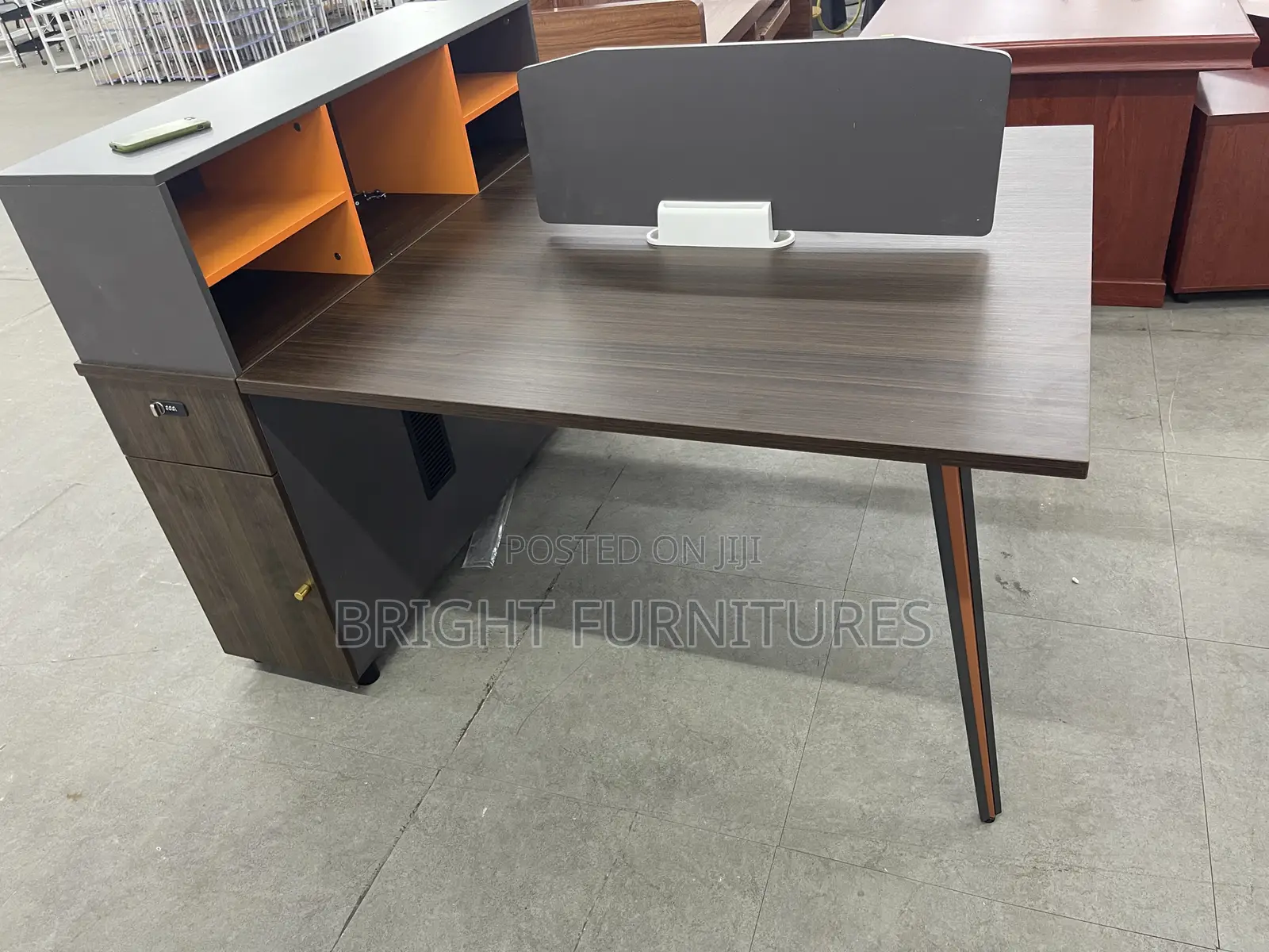 Two Sided Office Desk Work Station