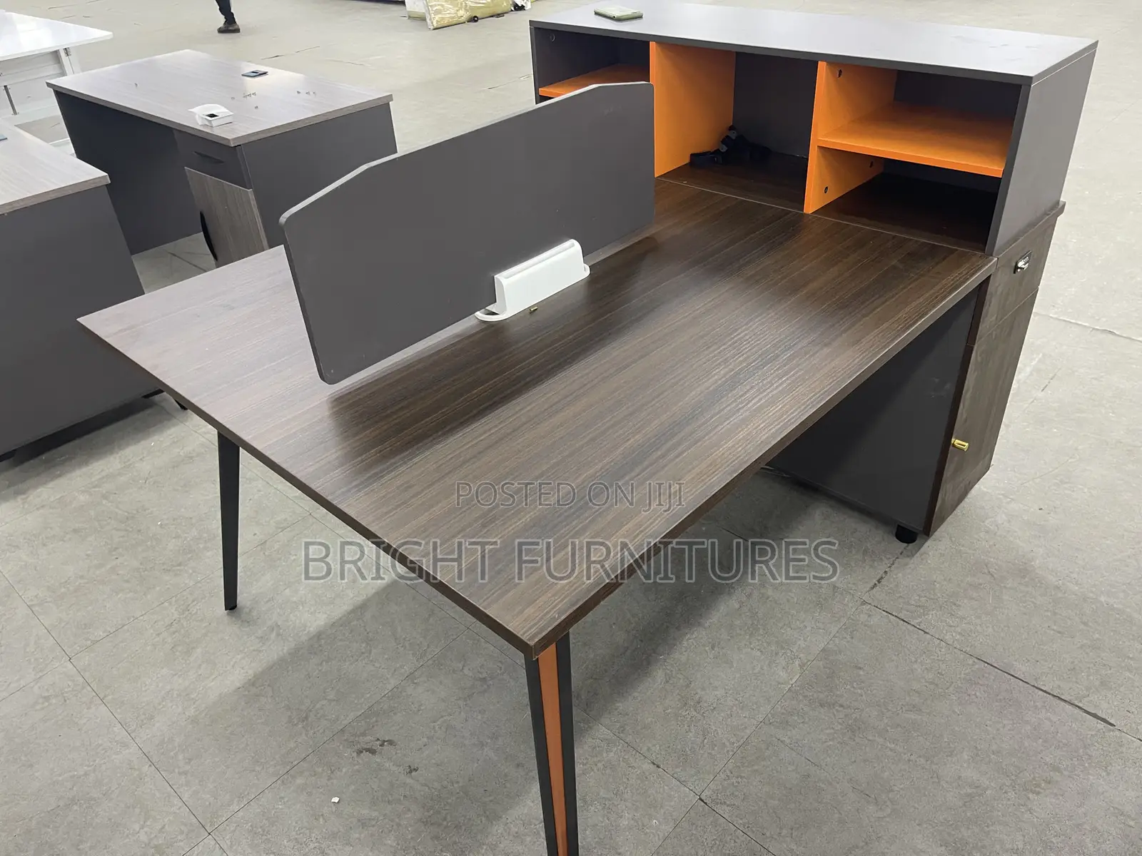 Two Sided Office Desk Work Station