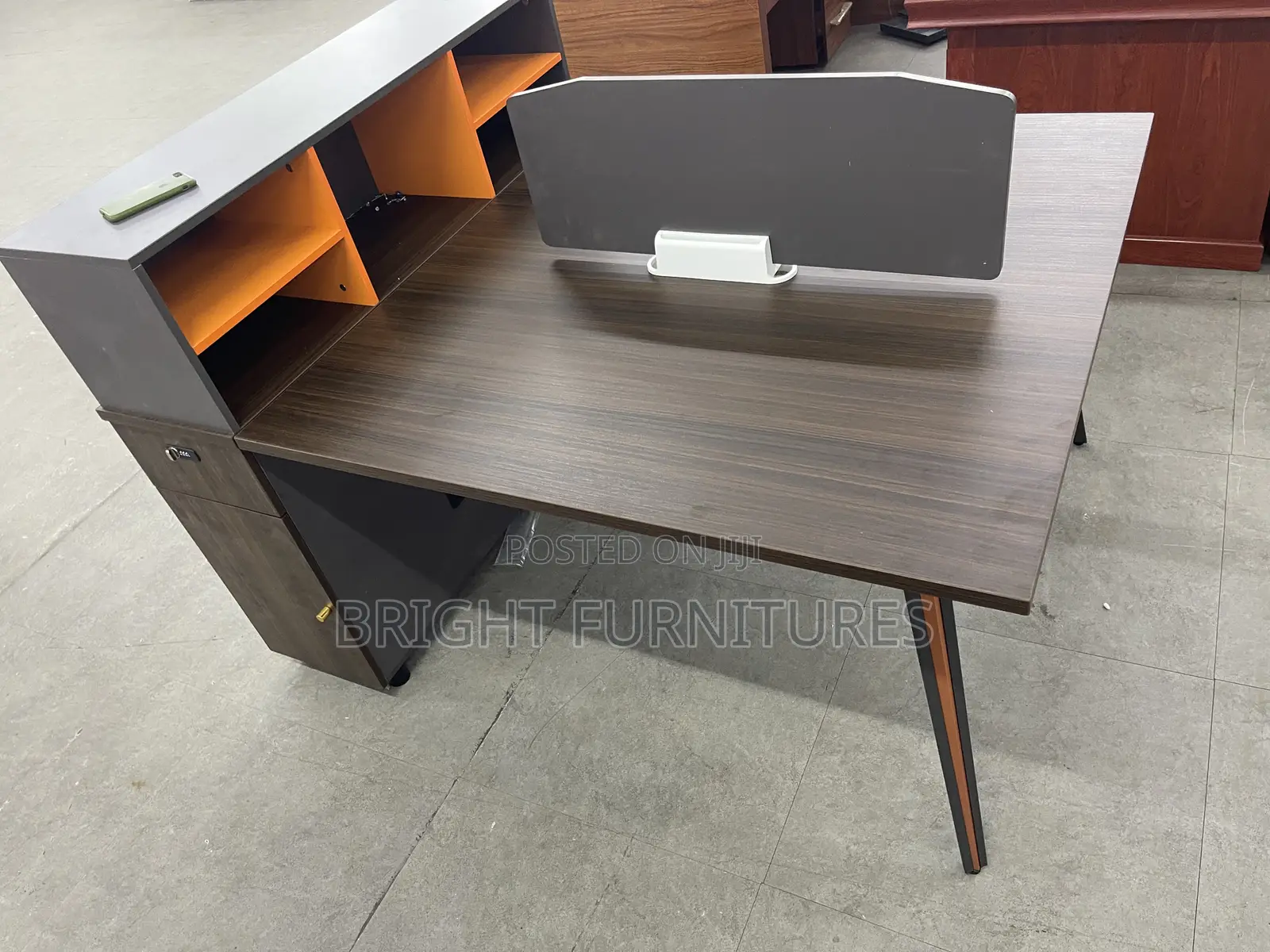 Two Sided Office Desk Work Station