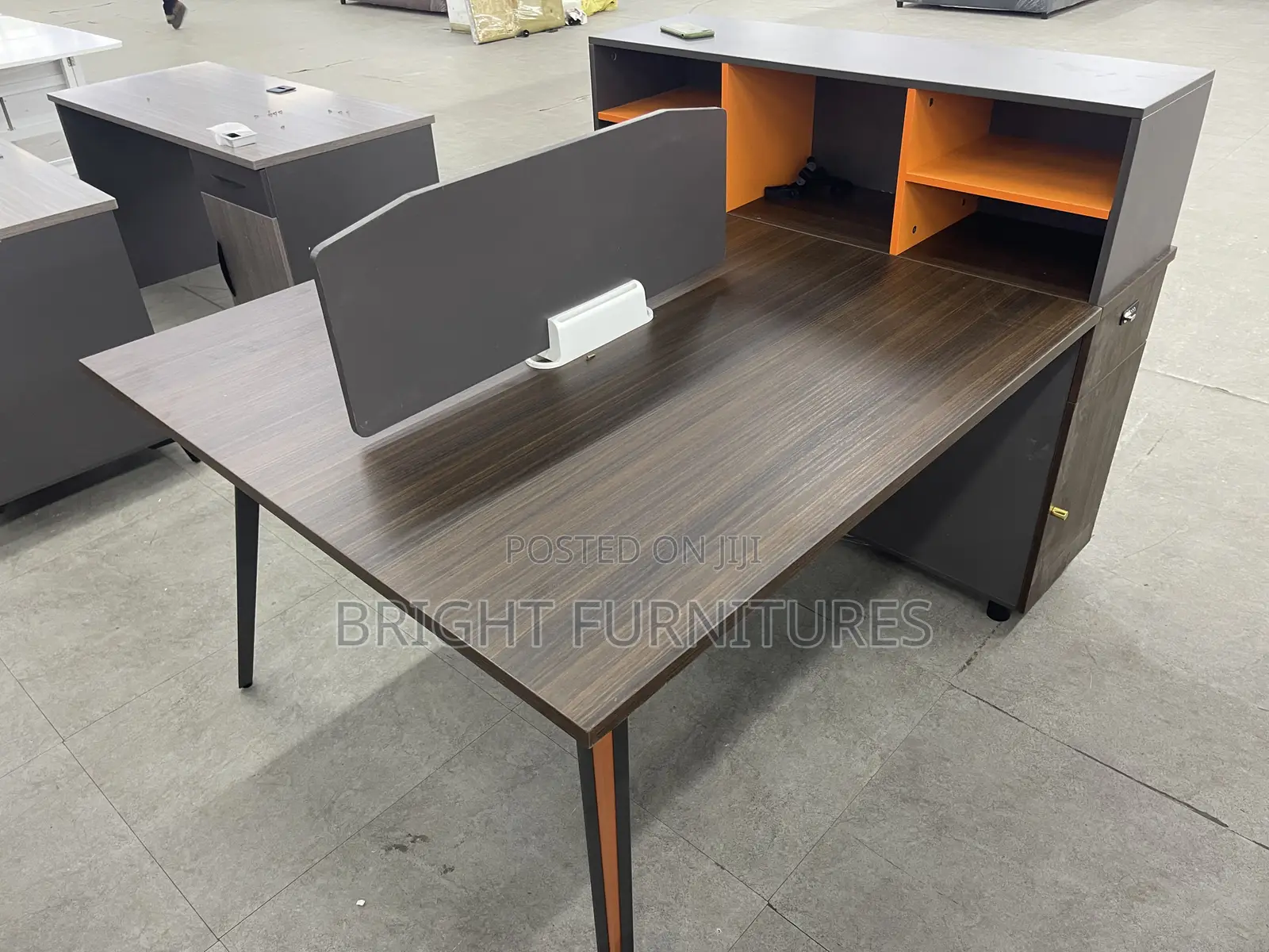 Two Sided Office Desk Work Station