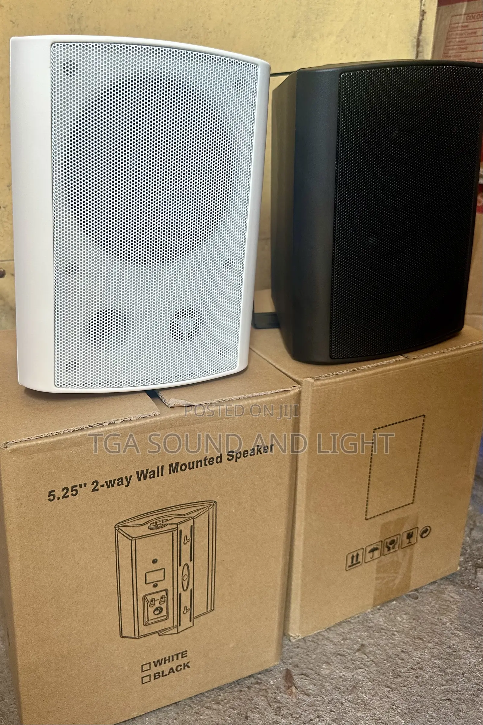Pro-musica 5.25” 2-way Wall Mounted Speakers - Pair