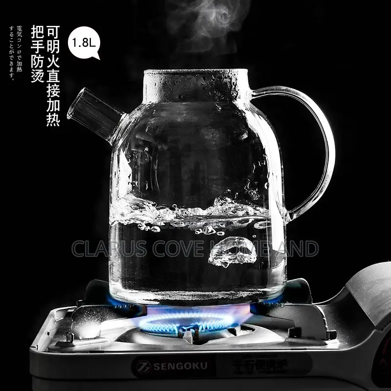 High Borosilicate Tea Pot