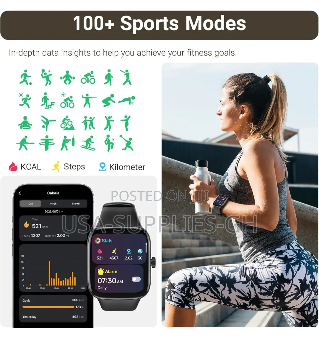 Tozo Amoled S7 Smart Watch 46.99mm Ultra Hd Screen From Amazon Usa
