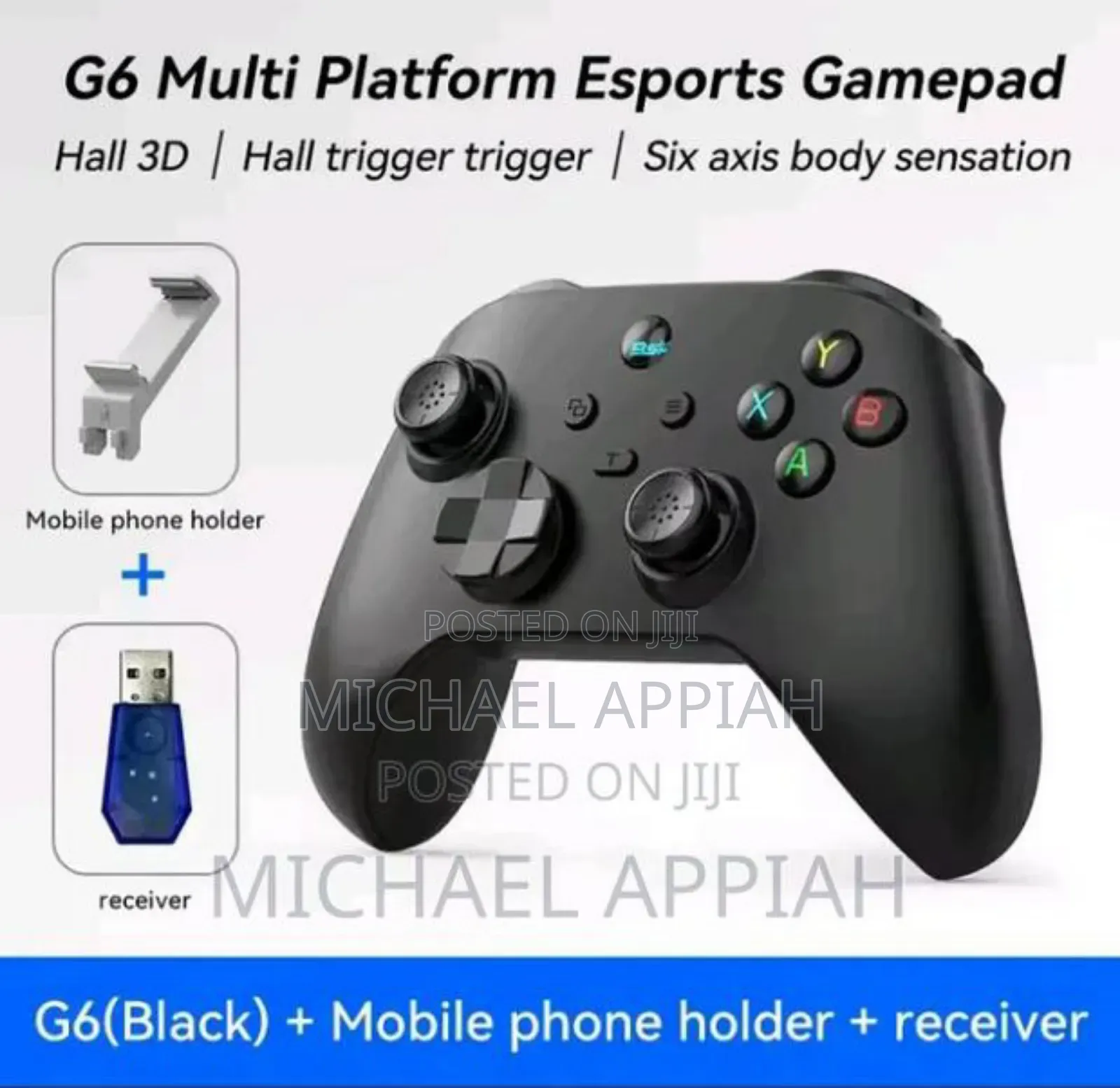 BSP G6 Controller With Mobile Phone Stand