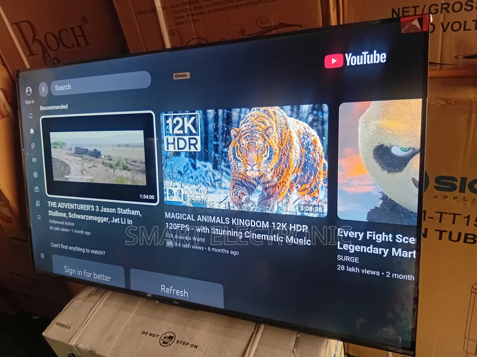 TCL 55inches Smart-Tv Great Addition to Any Home TCL Tv