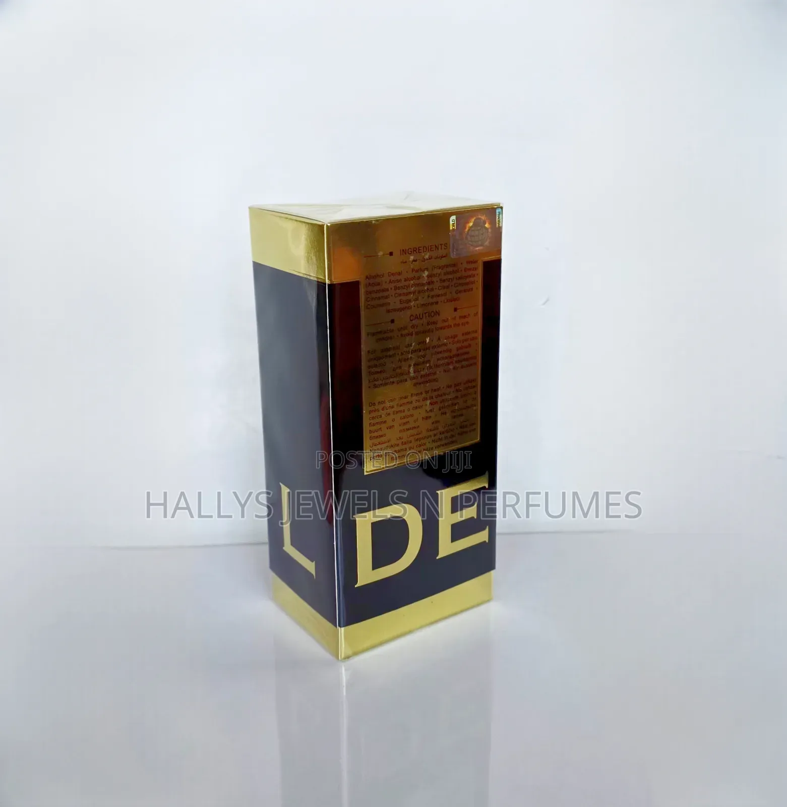 Golden Nights Go Perfume by Fragrance World, 100ml, Men's