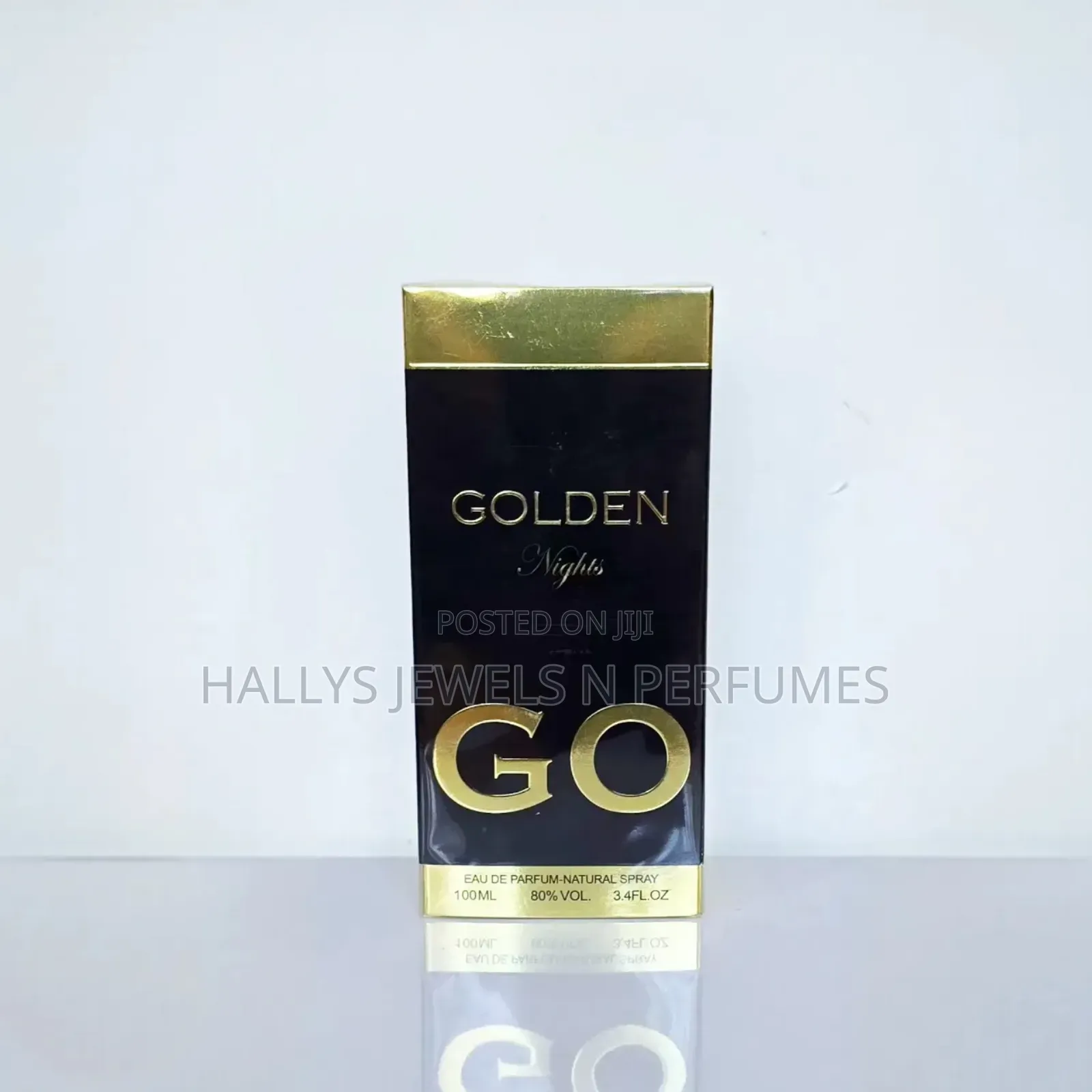 Golden Nights Go Perfume by Fragrance World, 100ml, Men's