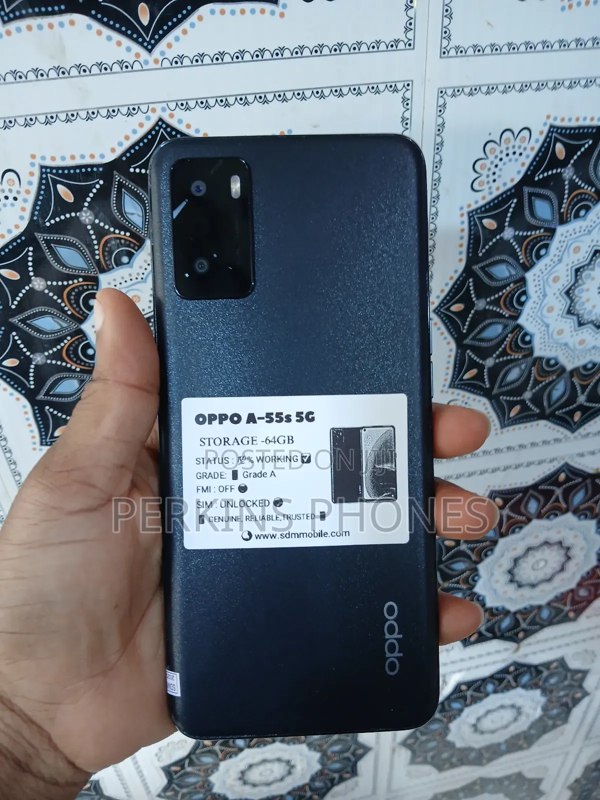 Oppo A55s 128 GB Black