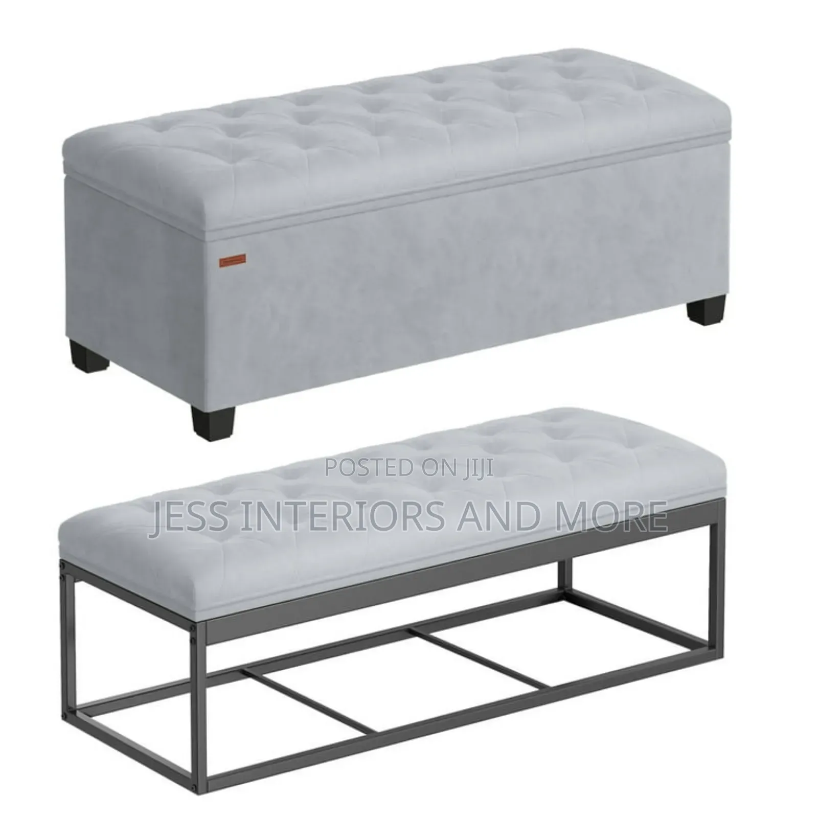 Storage Ottoman Bench Foot Rest