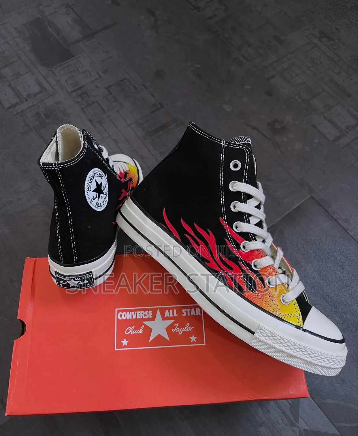 Converse Chuck Taylor Flames Available